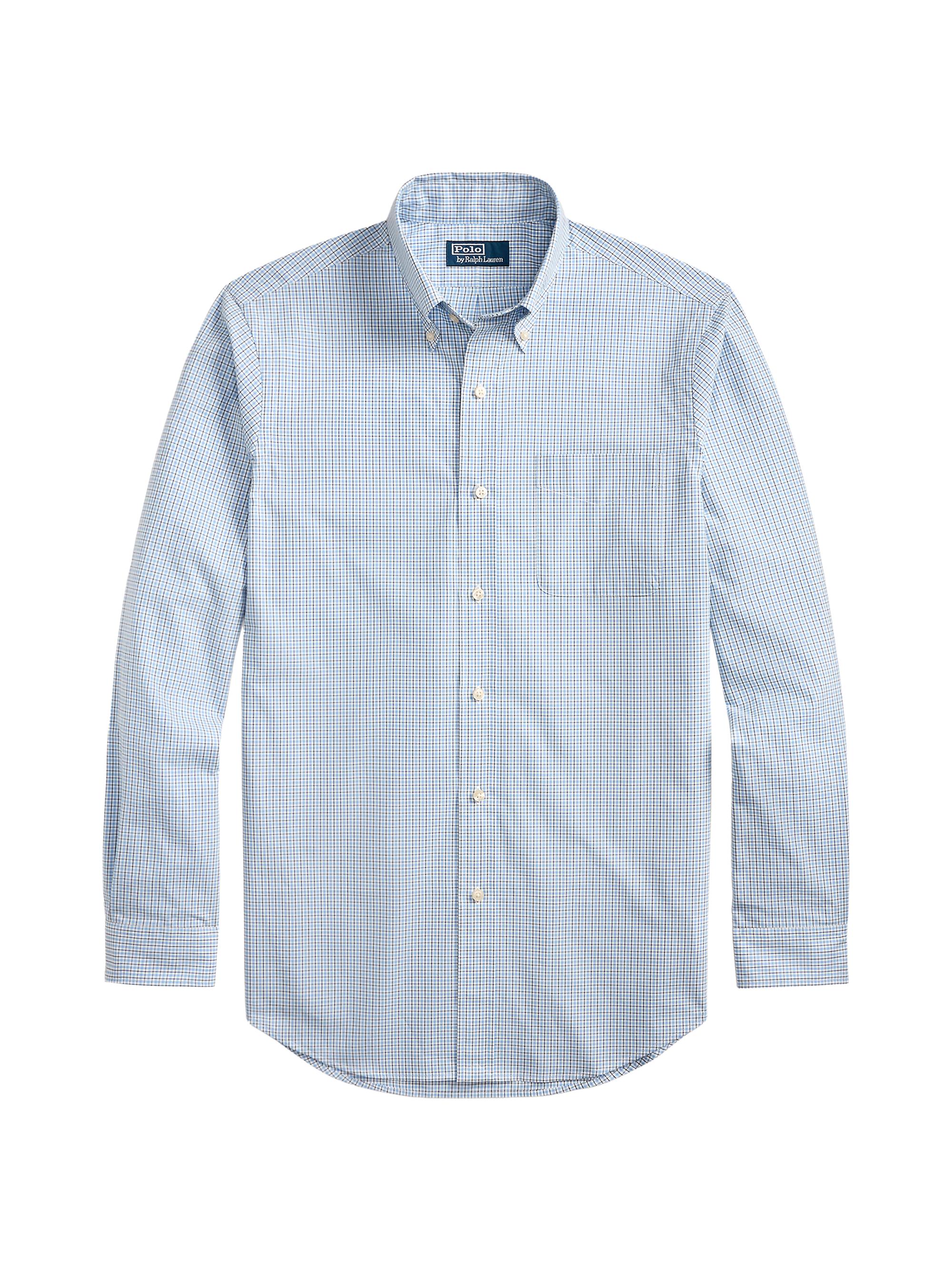 Ralph Lauren Purple Label Striped Linen Shirt | Saks Fifth Avenue