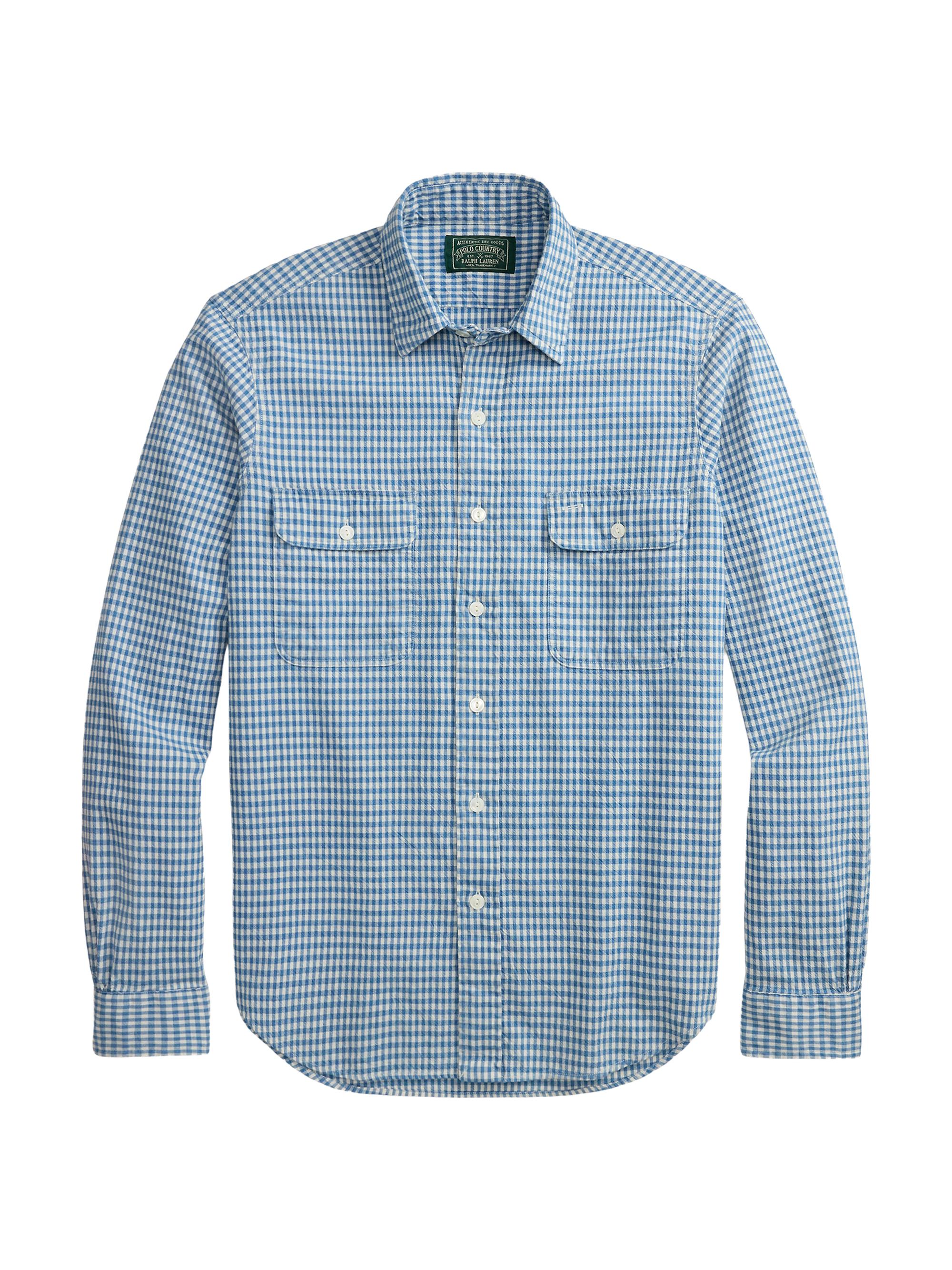 Ralph Lauren Purple Label Striped Linen Shirt | Saks Fifth Avenue