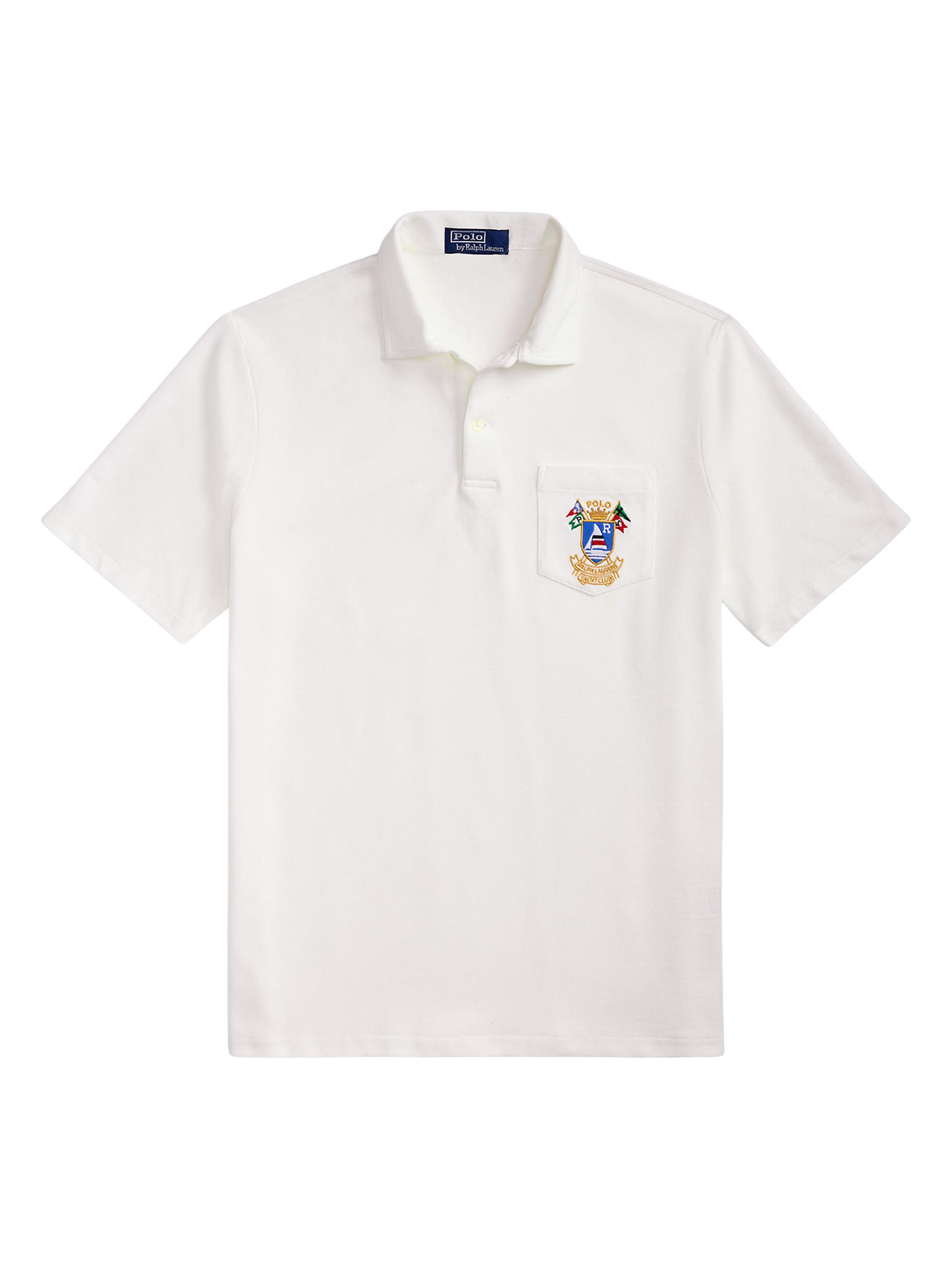 Polo Ralph Lauren Slim-Fit Mesh Polo Shirt | Saks Fifth Avenue