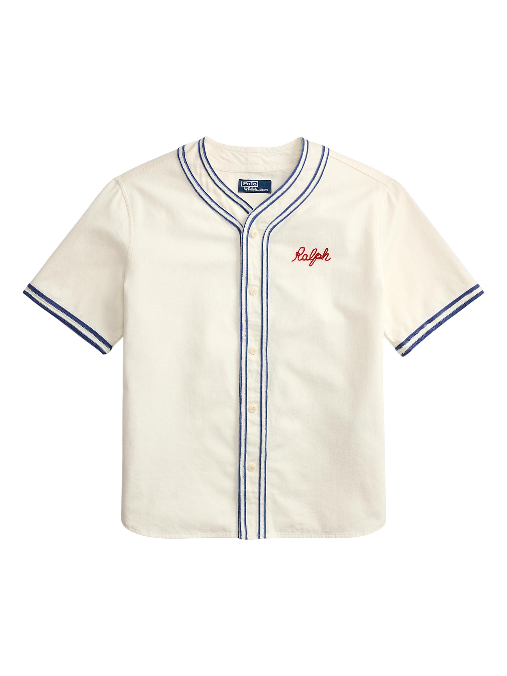 ラルフローレン　ベースボール　シャツ 0400026362658_WARMWHITEWITHBLU