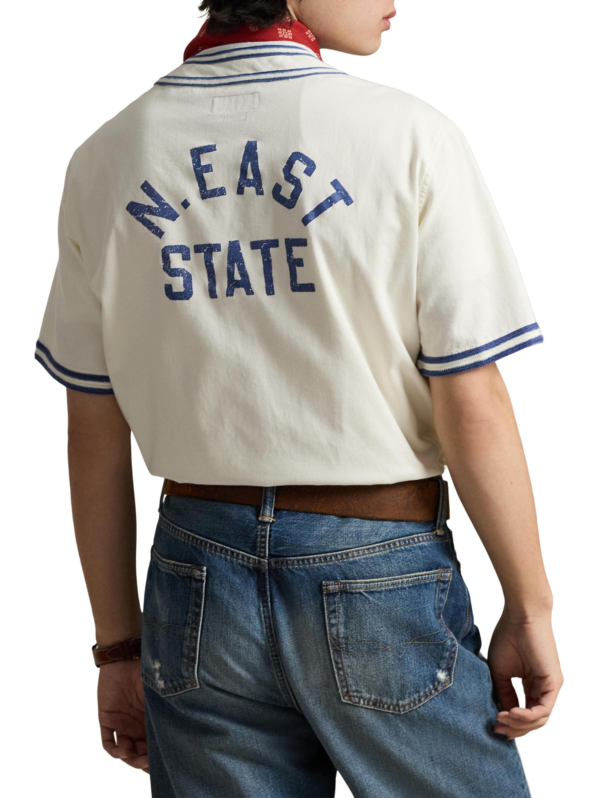 Polo Ralph Lauren Classic Fit Baseball Shirt | Saks Fifth Avenue