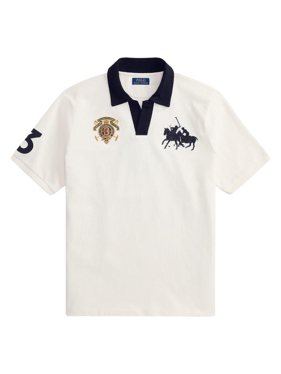 Polo Ralph Lauren Rugby Johnny Collar Polo Shirt | Saks Fifth Avenue