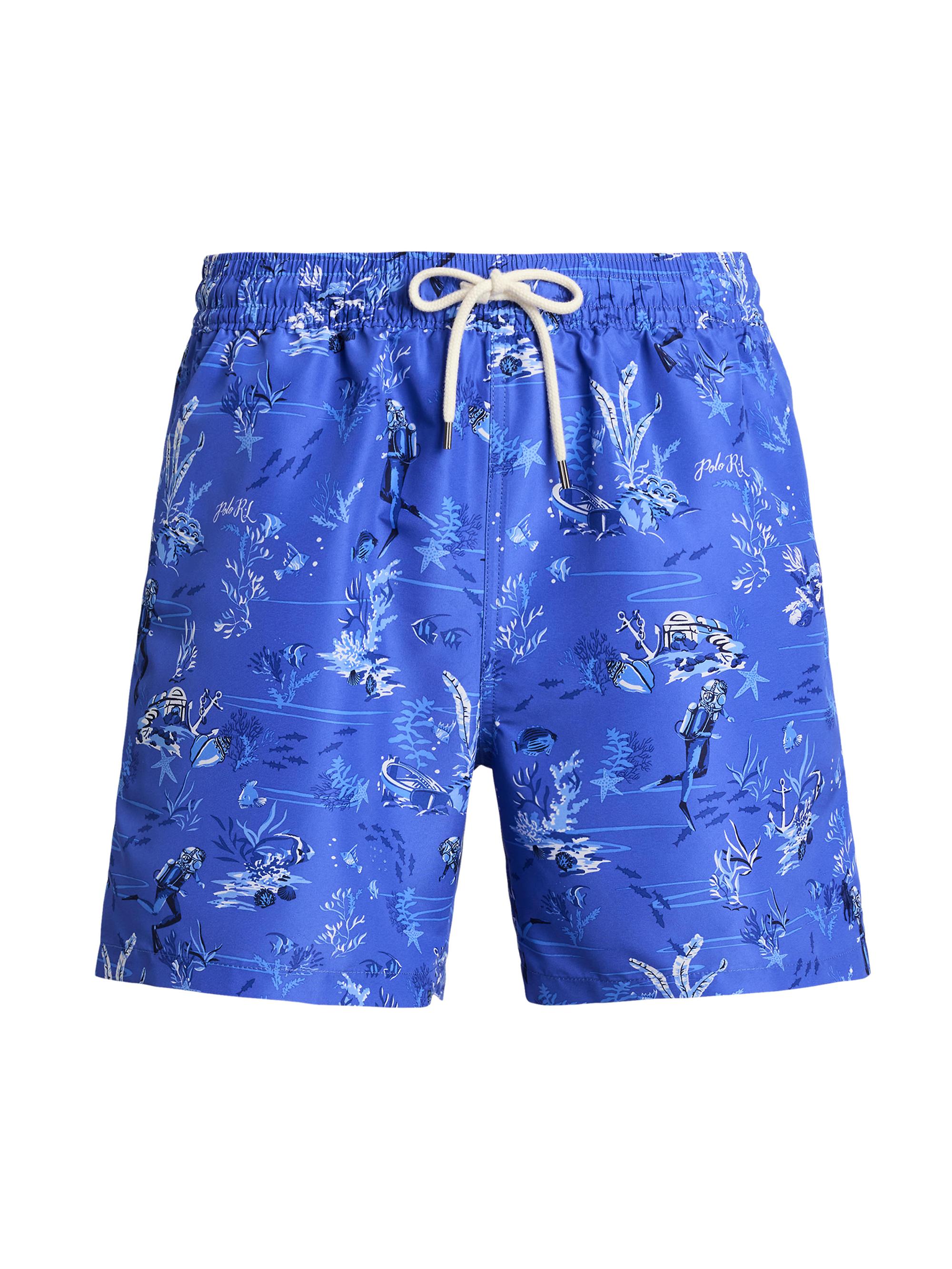 Polo Ralph Lauren Logo Drawstring Swim Shorts | Saks Fifth Avenue