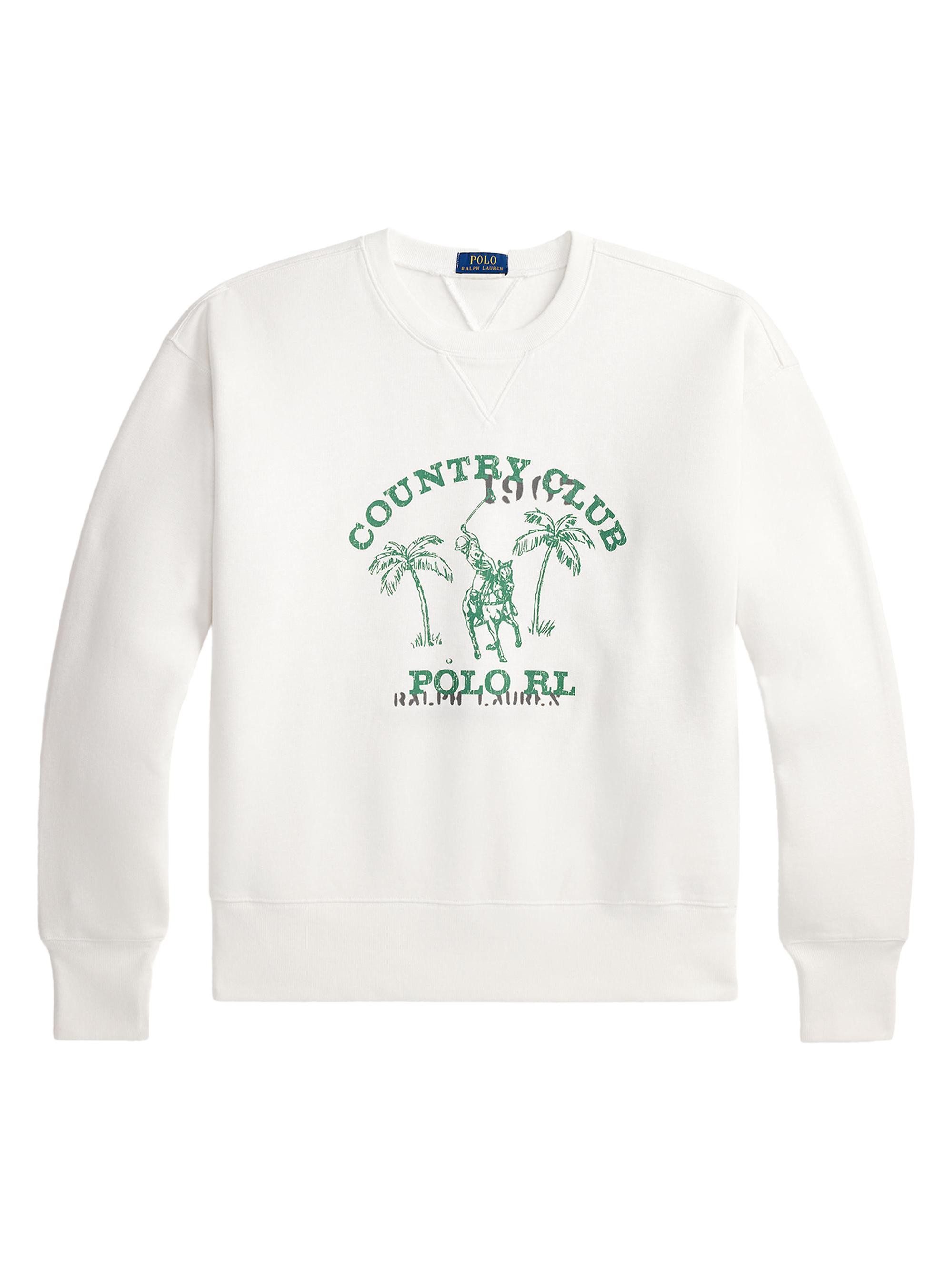 Polo Ralph Lauren Loopback Terry Quarter-Zip Shirt | Saks Fifth Avenue