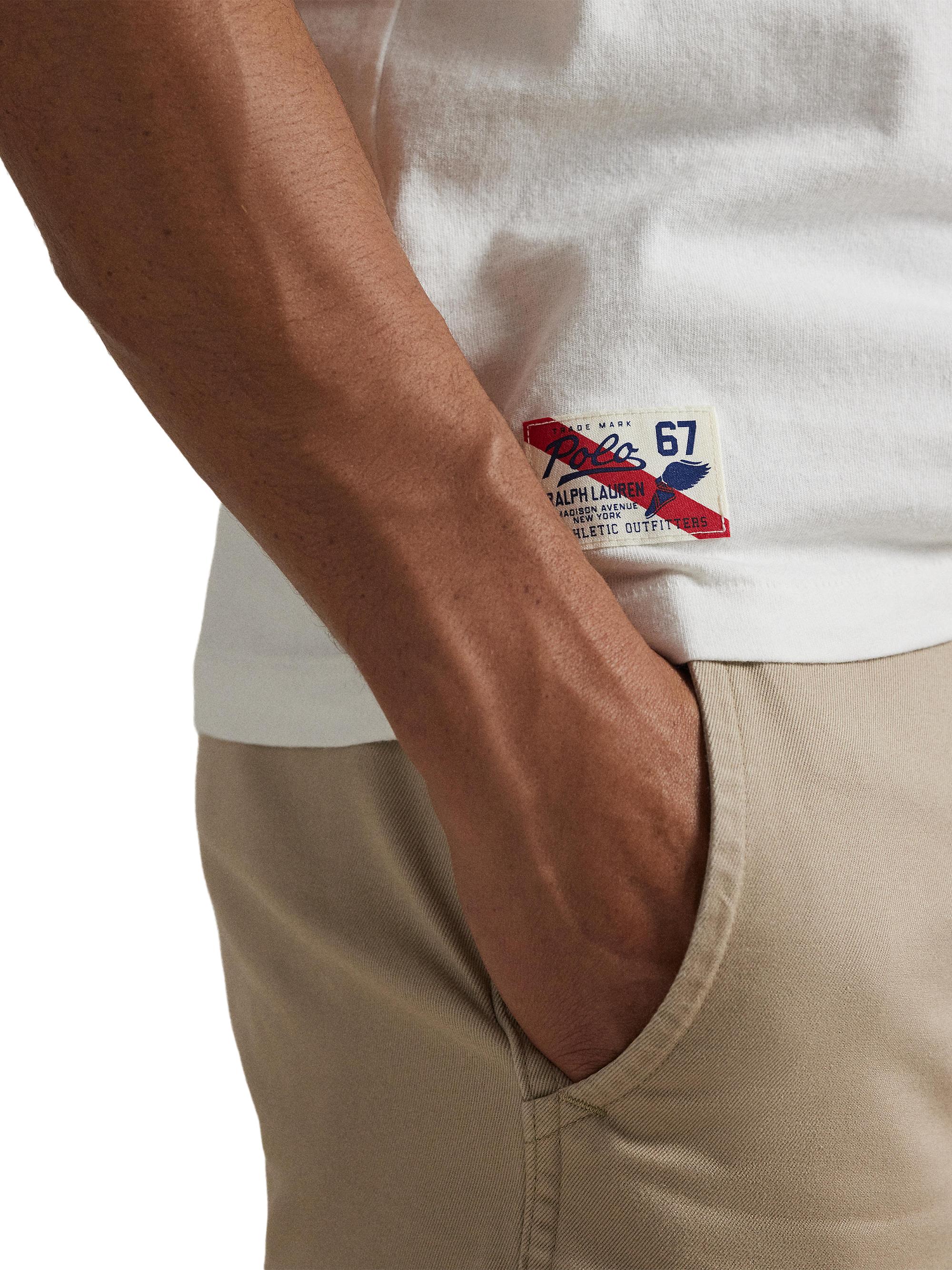 Polo Ralph Lauren Uneven Jersey Cotton T-Shirt | Saks Fifth Avenue