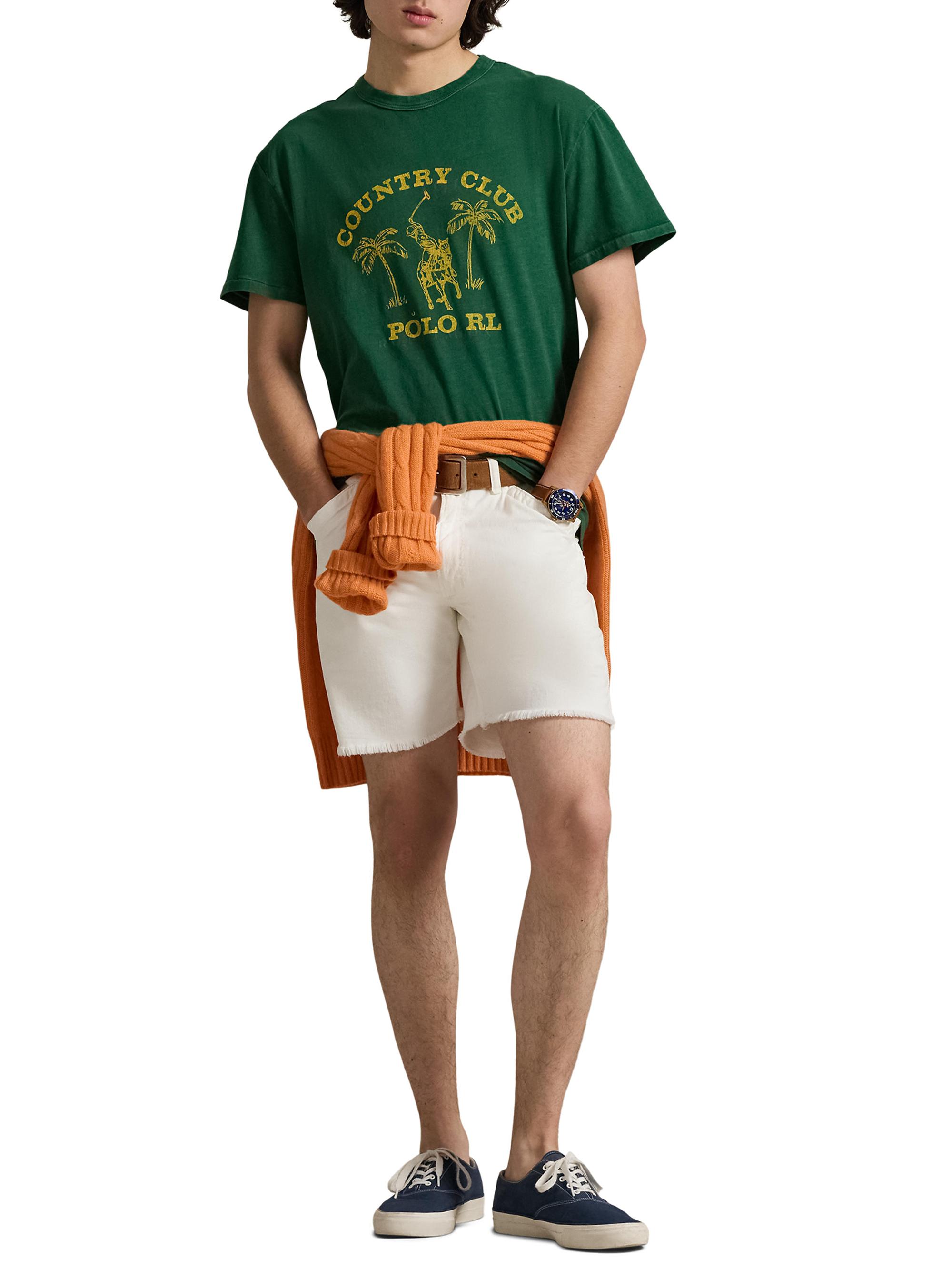 Polo Ralph Lauren Graphic Cotton T-Shirt | Saks Fifth Avenue