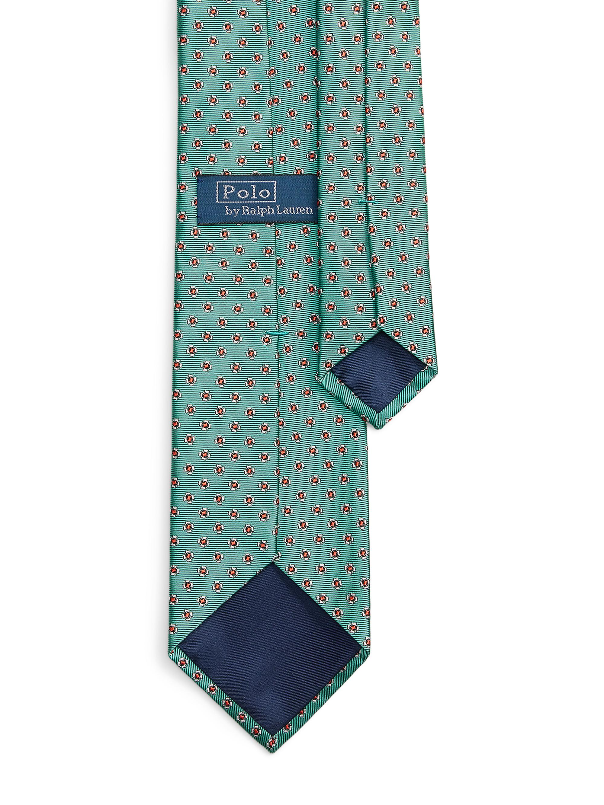 Polo Ralph Lauren Neat Woven Silk Tie | Saks Fifth Avenue