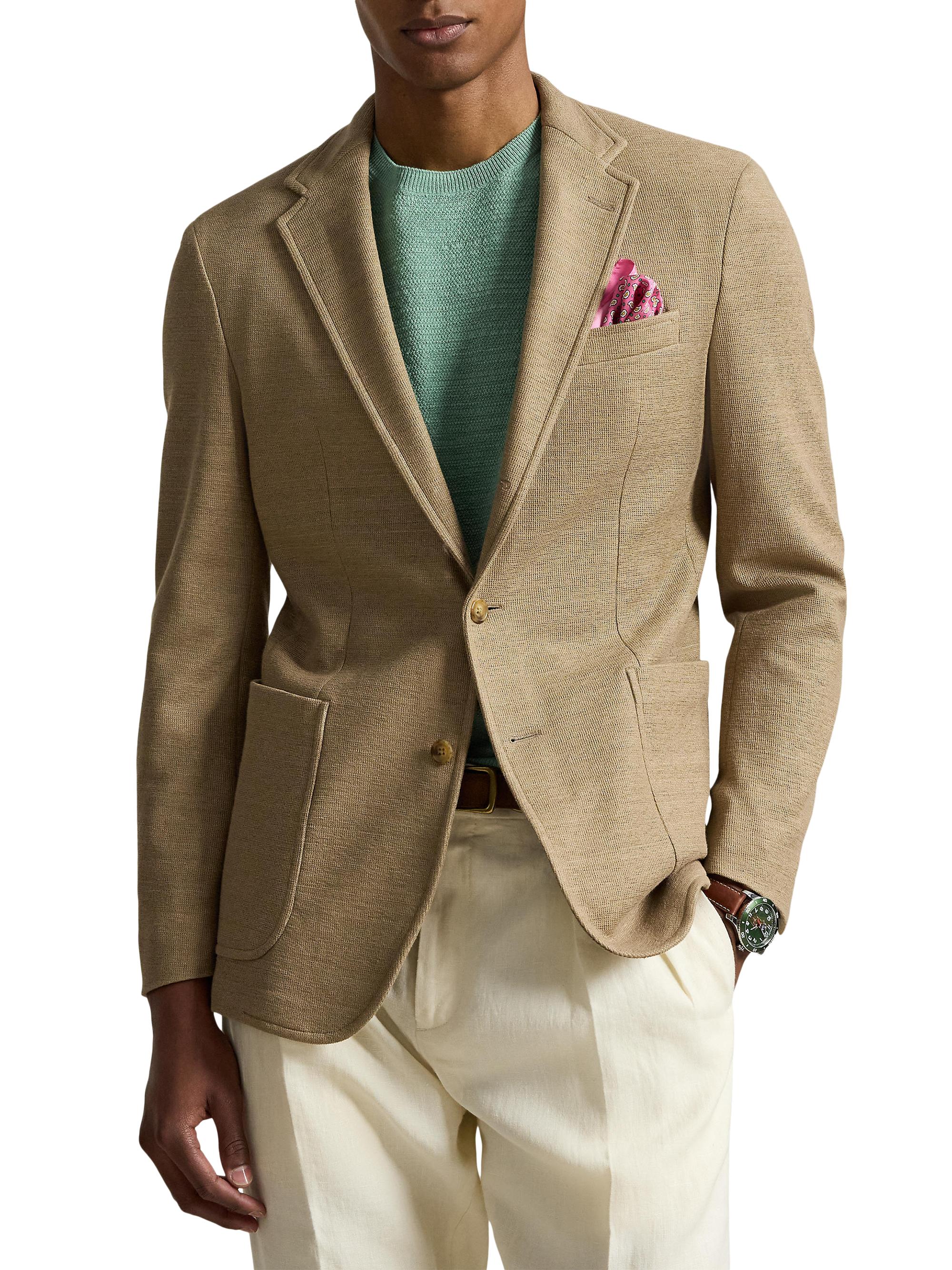 Polo Ralph Lauren Textured Linen-Blend Blazer | Saks Fifth Avenue