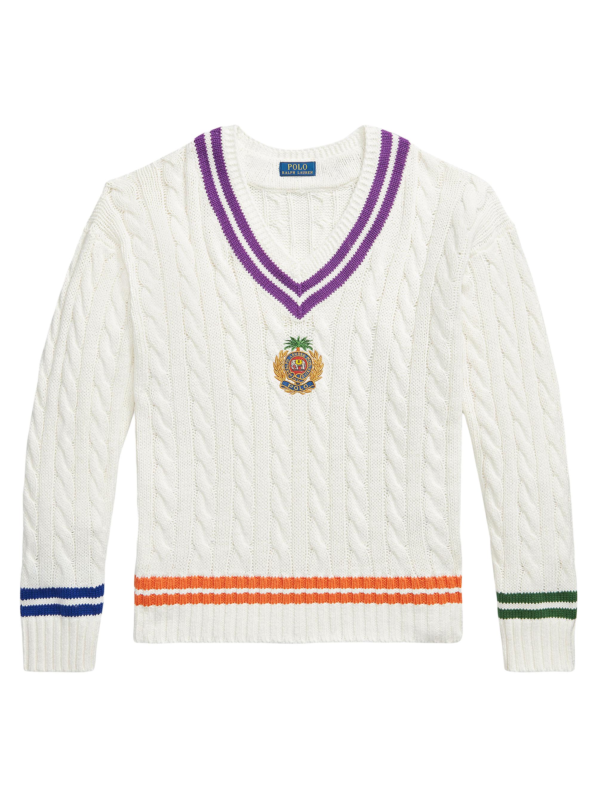 A*I様 入手困難【Polo Ralph Lauren】V NECK KNIT Polo Ralph Lauren Cable-Knit V-Neck Sweater | Saks Fifth Avenue