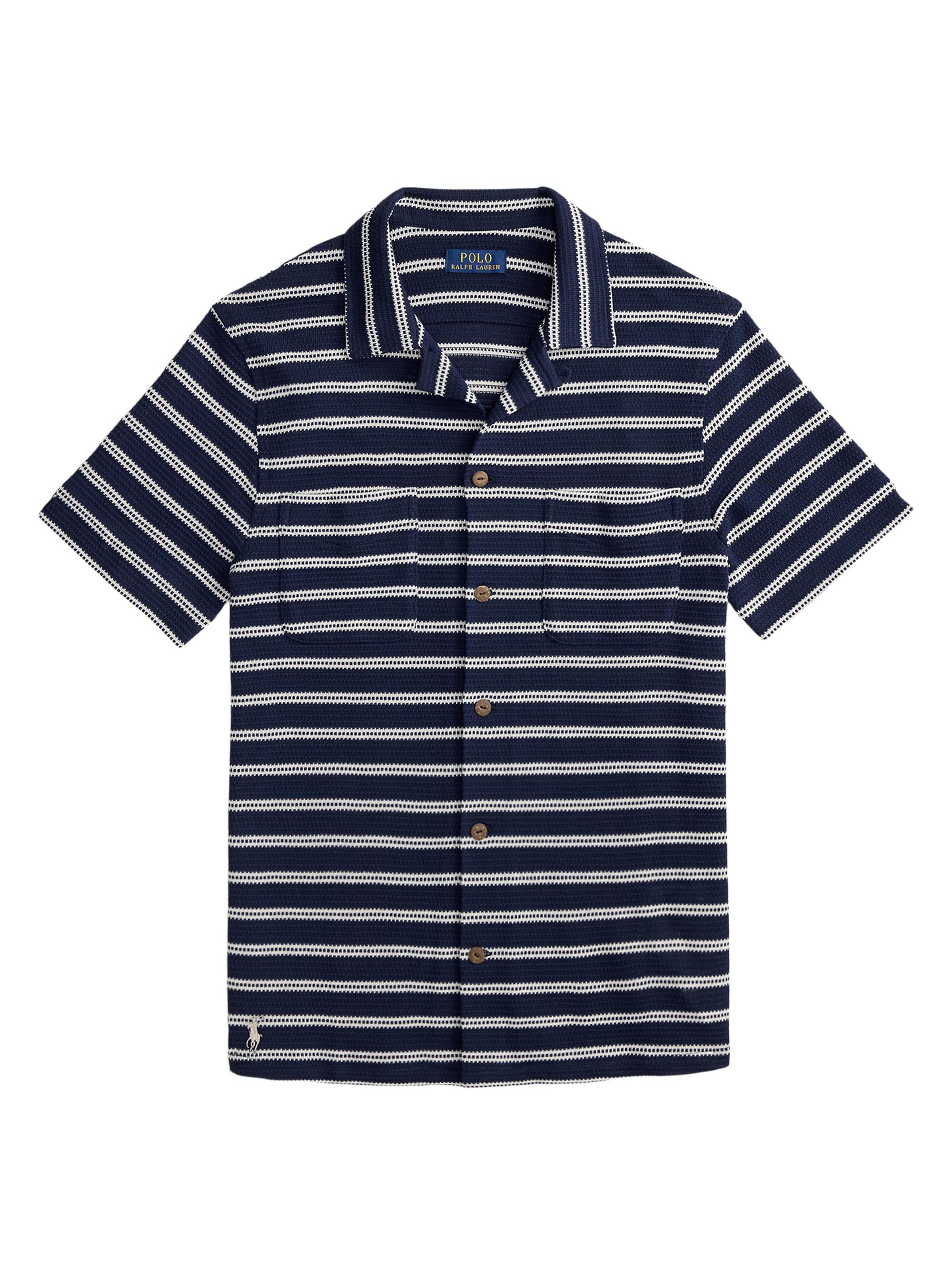 Polo Ralph Lauren Classic-Fit Linen Camp Shirt | Saks Fifth Avenue