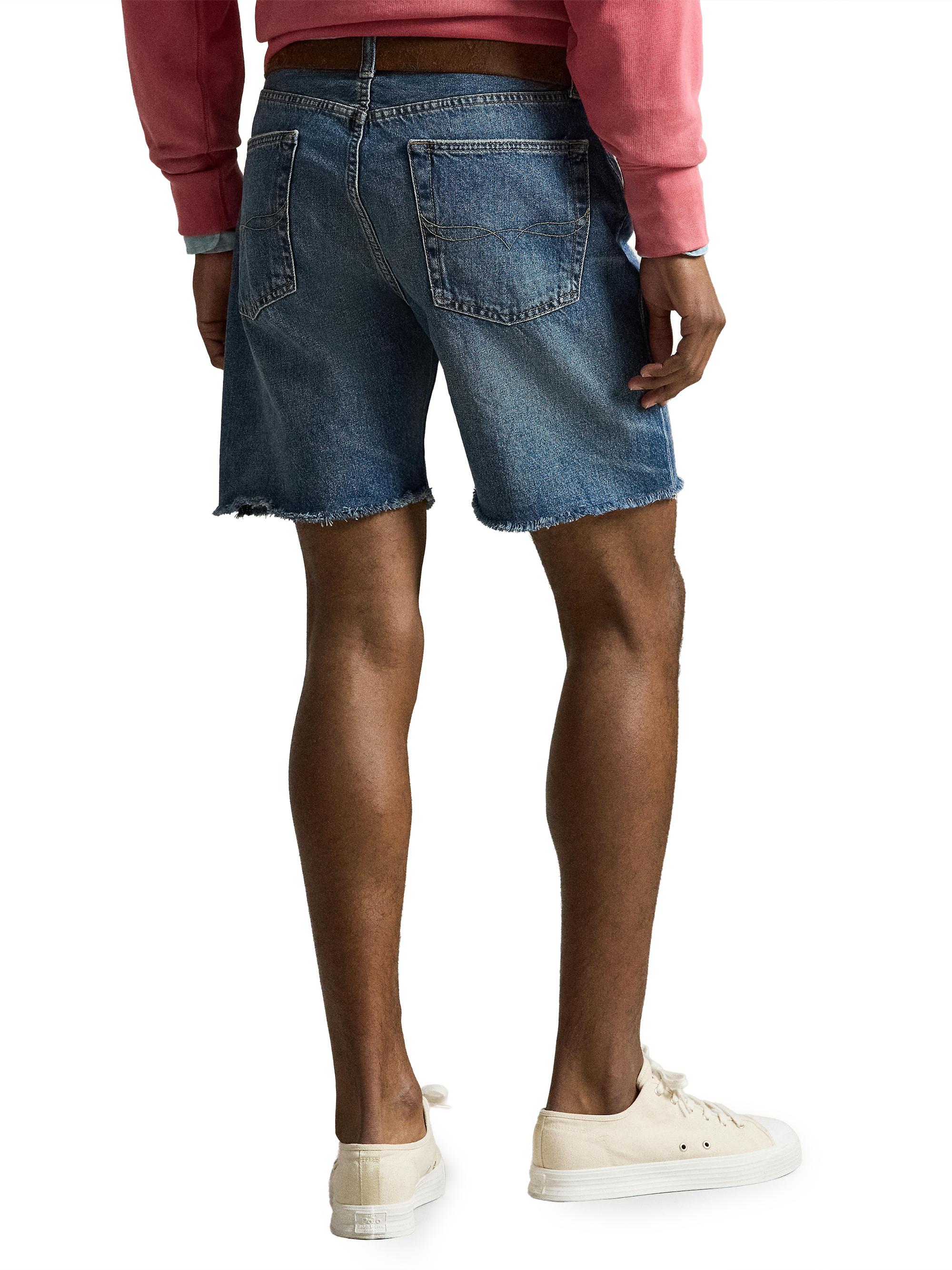 riverso RIVPaul Korte herenjeans, shorts, zomer, bermuda, stretch, denim, sweatbroek, katoen, grijs, blauw, zwart, W30, W31, W32, W33, W34, W36, W38, W40, W42, Middle Blue Denim (M48), 42