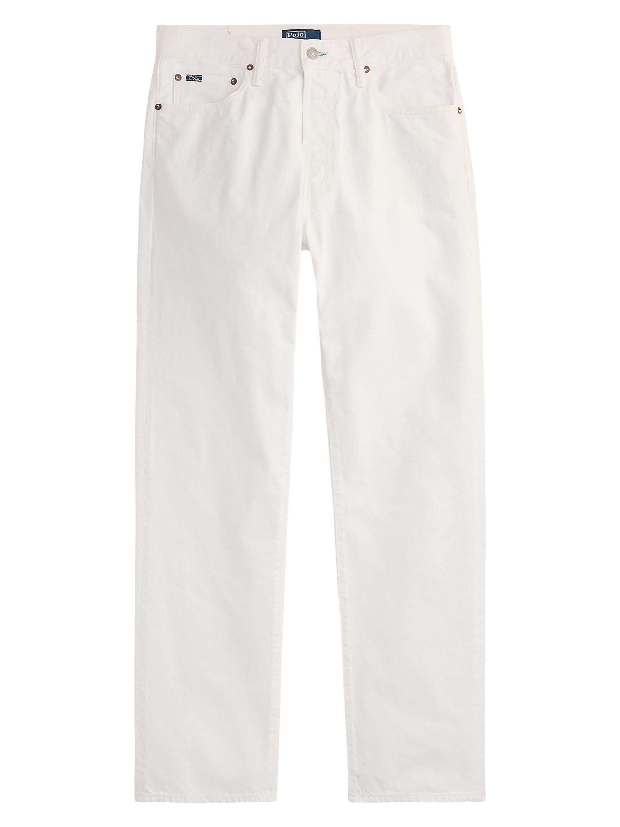 【新品】RALPH LAUREN PURPLE LABELホワイトチノスラックス Ralph Lauren Purple Label Slim-Fit Stretch Twill Pants | Saks