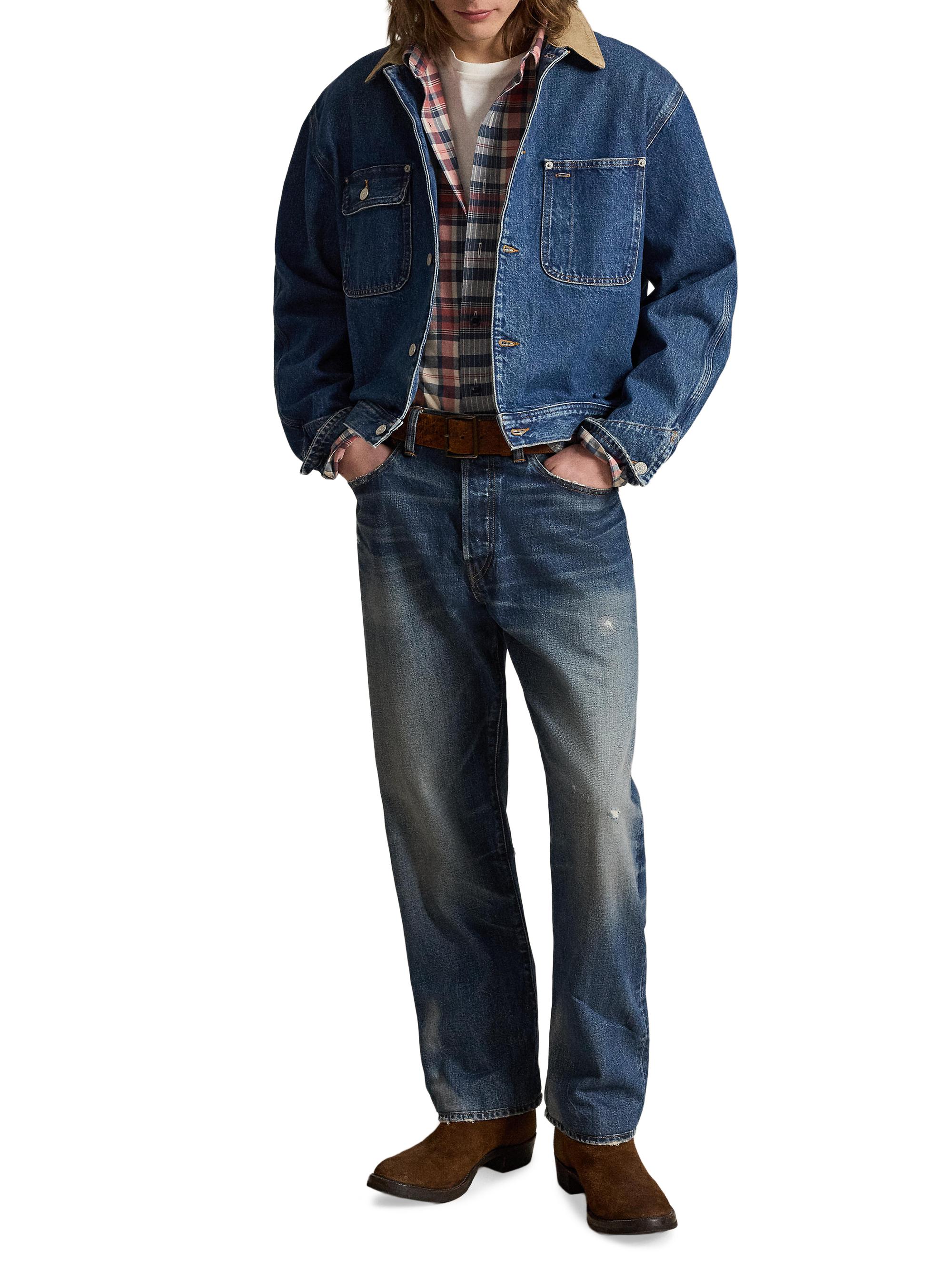 Polo Ralph Lauren 3X1 Denim Bomber Jacket | Saks Fifth Avenue