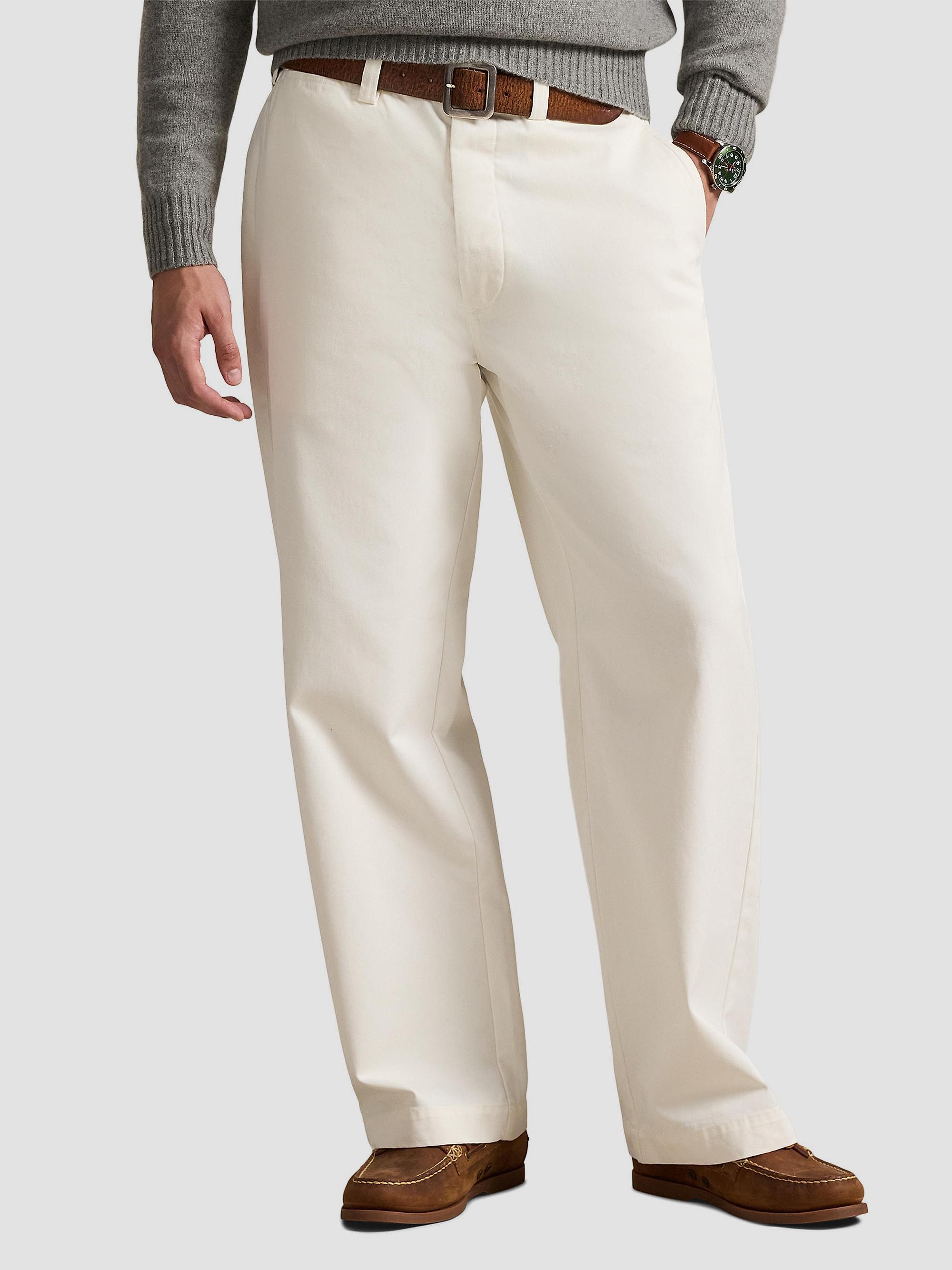 Polo Ralph Lauren Heritage Flat Front Cotton Twill Chinos | Saks