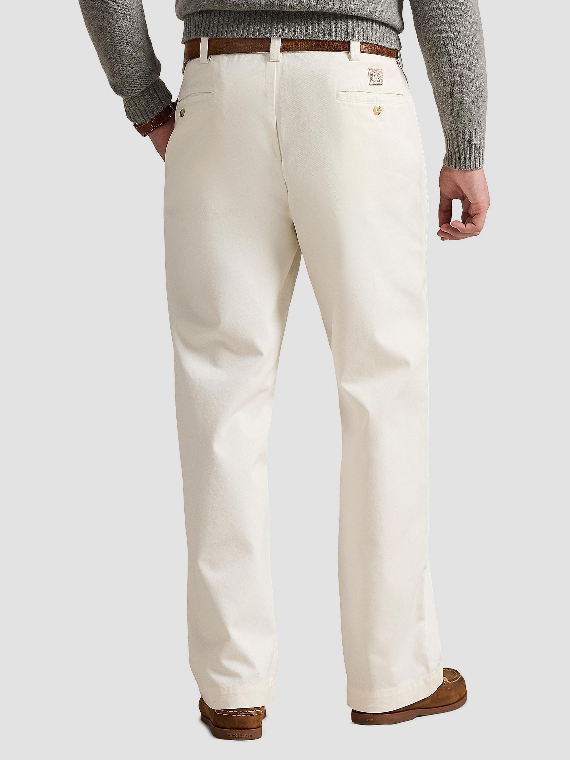 Polo Ralph Lauren Heritage Flat Front Cotton Twill Chinos | Saks