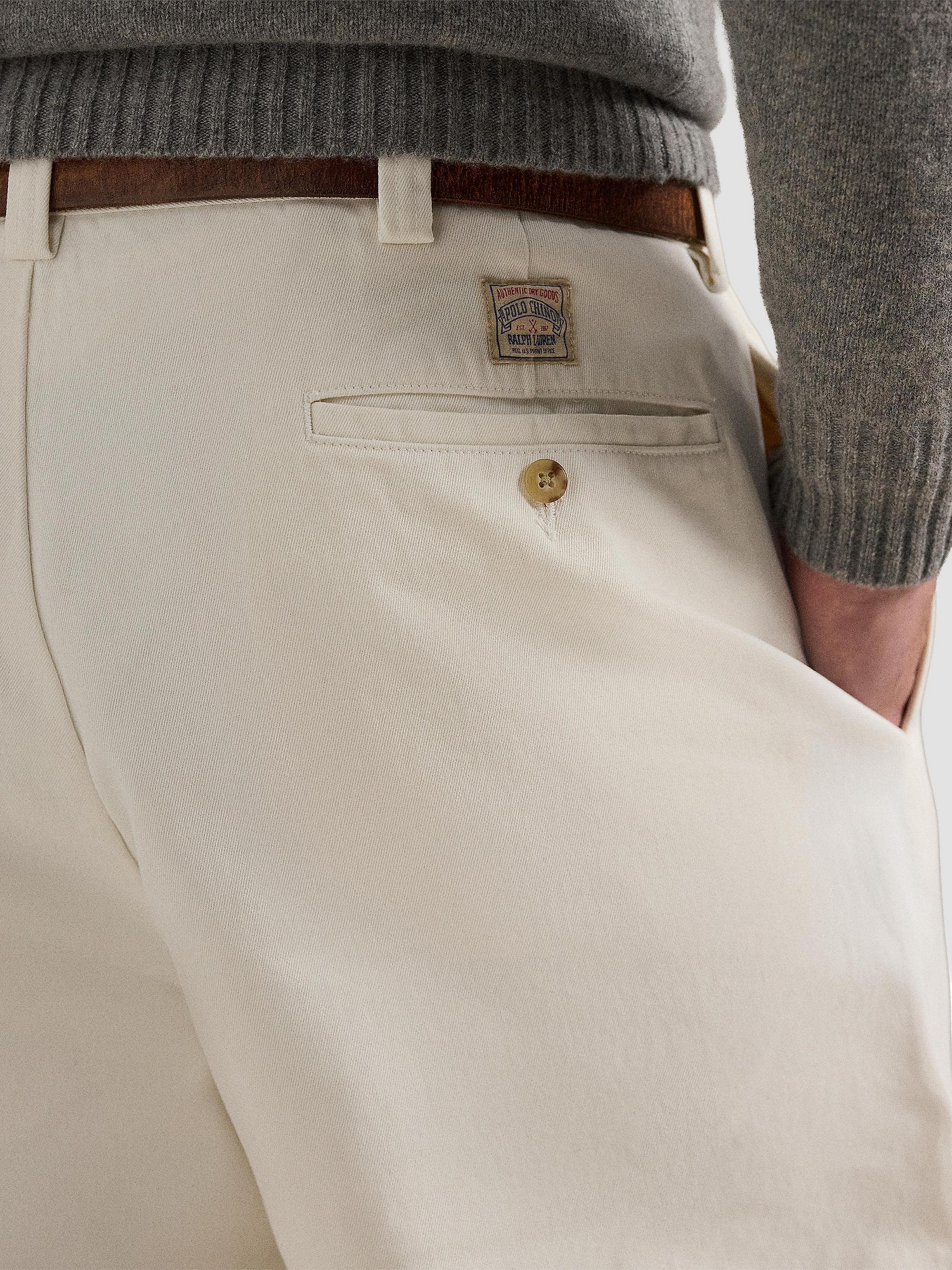 Polo Ralph Lauren Heritage Flat Front Cotton Twill Chinos | Saks