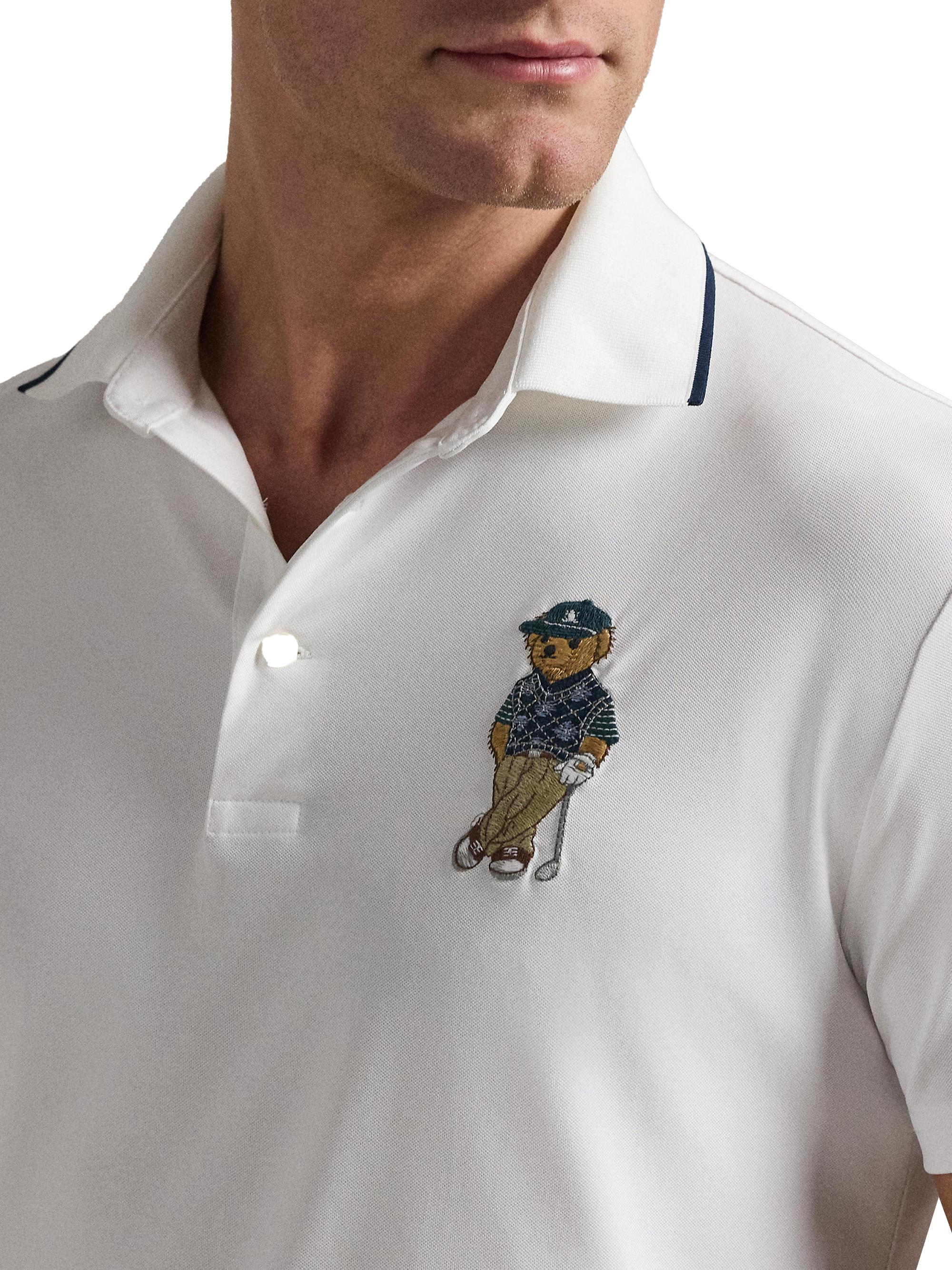RLX Ralph Lauren Polo Bear Airtech Pique Knit Polo Shirt | Saks
