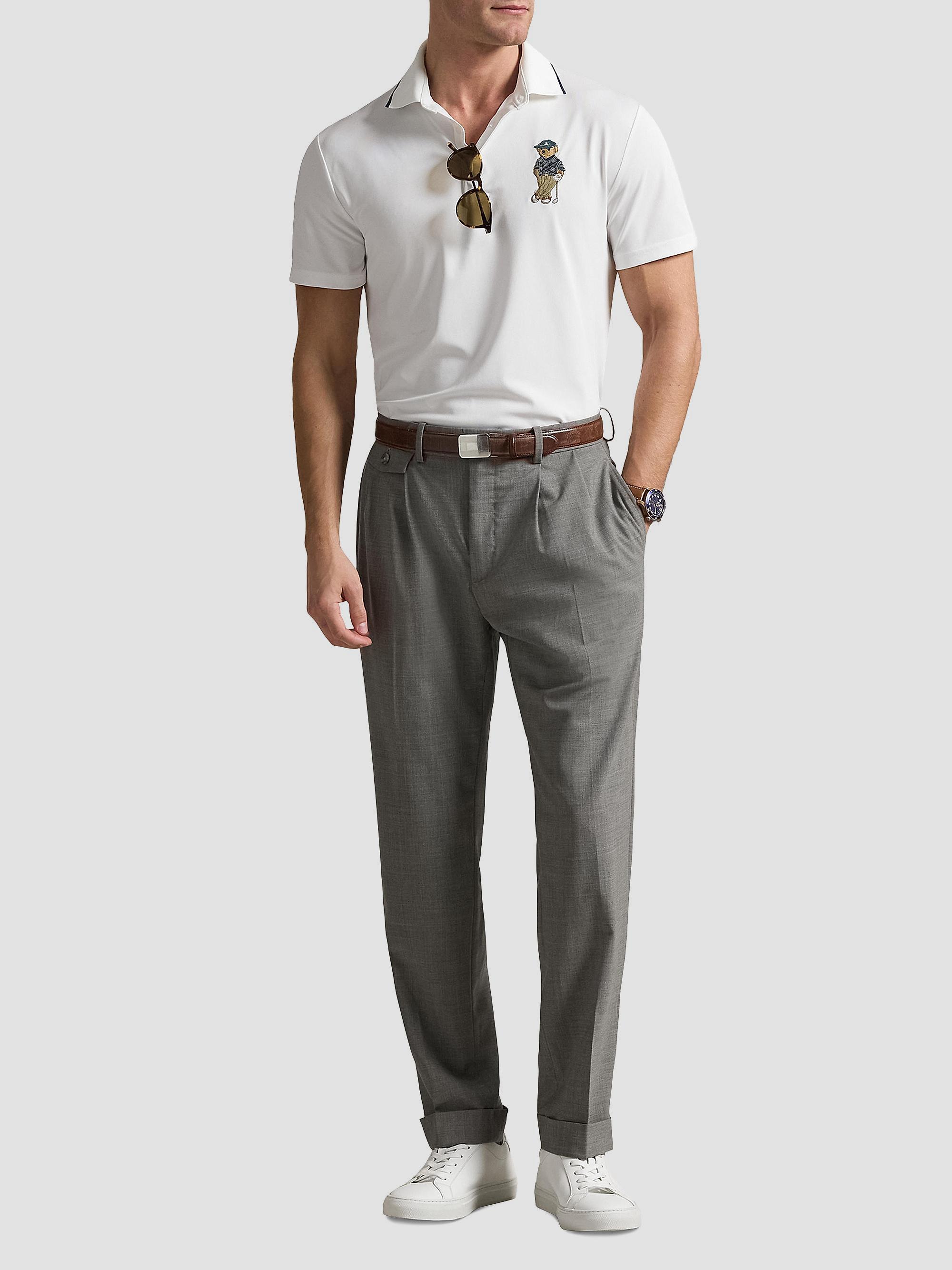 RLX Ralph Lauren Polo Bear Airtech Pique Knit Polo Shirt | Saks