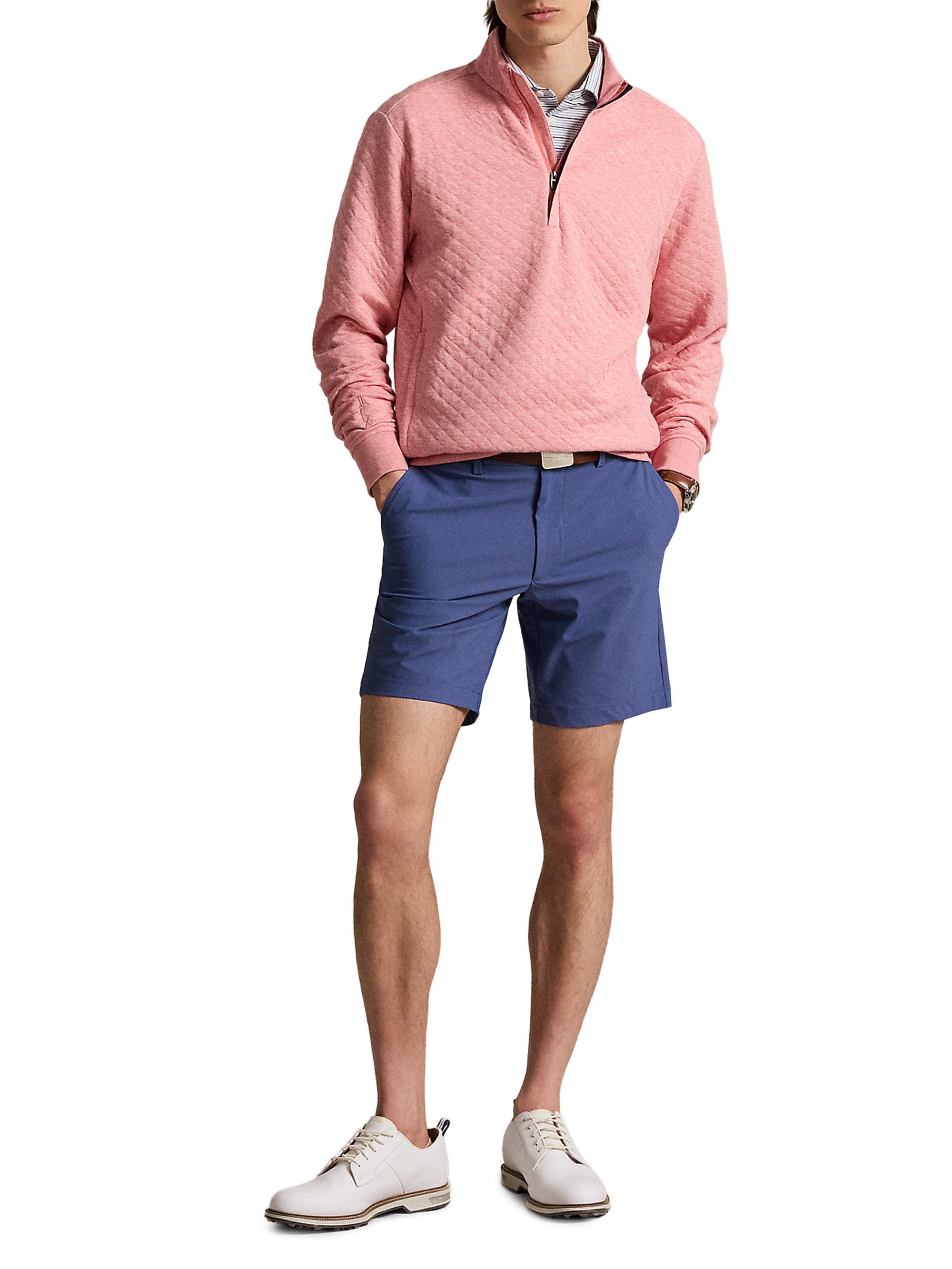 RLX Ralph Lauren Quilted Double-Knit Quarter-Zip Sweatshirt | Saks