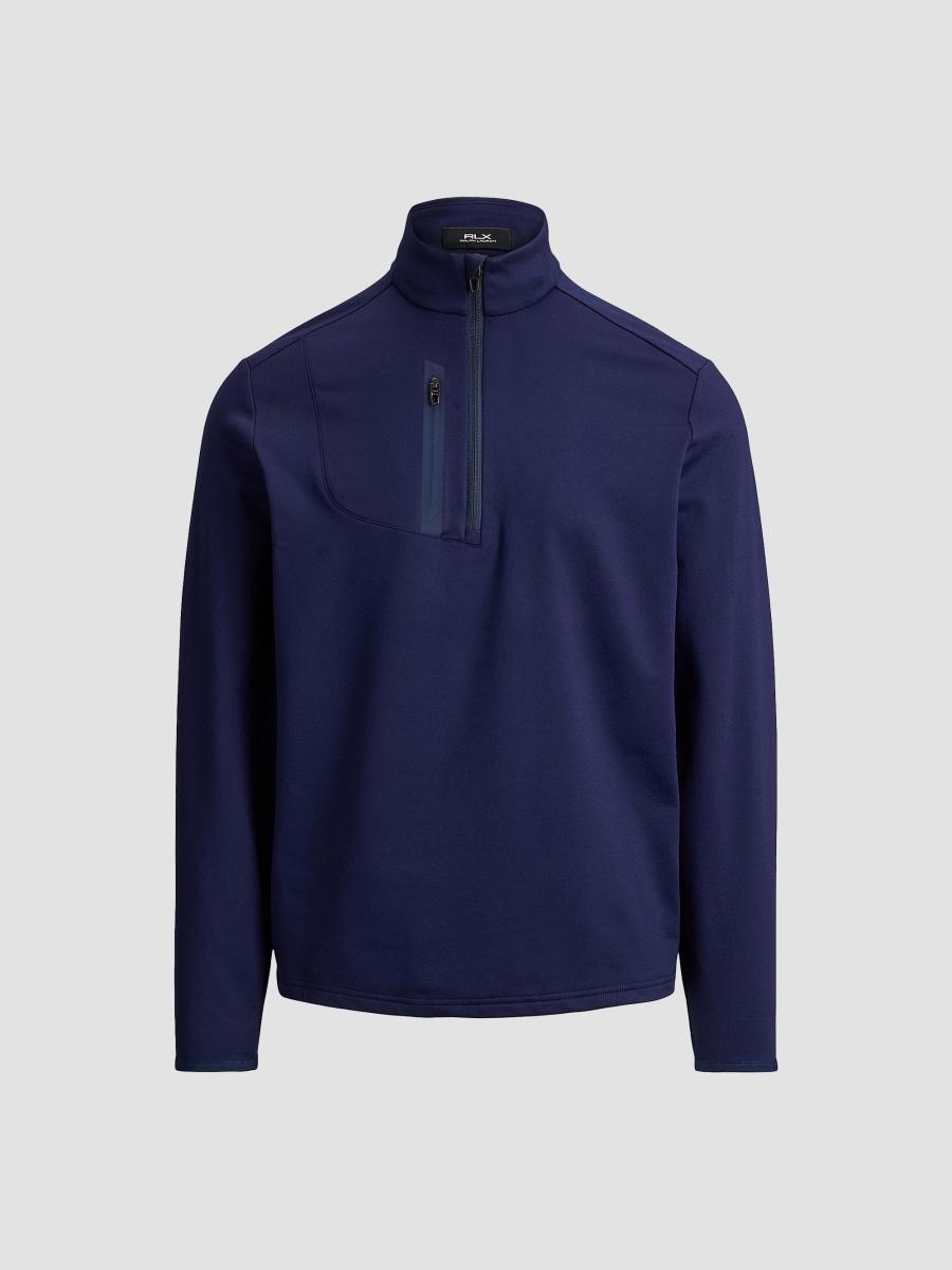 RLX Ralph Lauren Luxury Jersey Quarter-Zip Sweatshirt | Saks Fifth