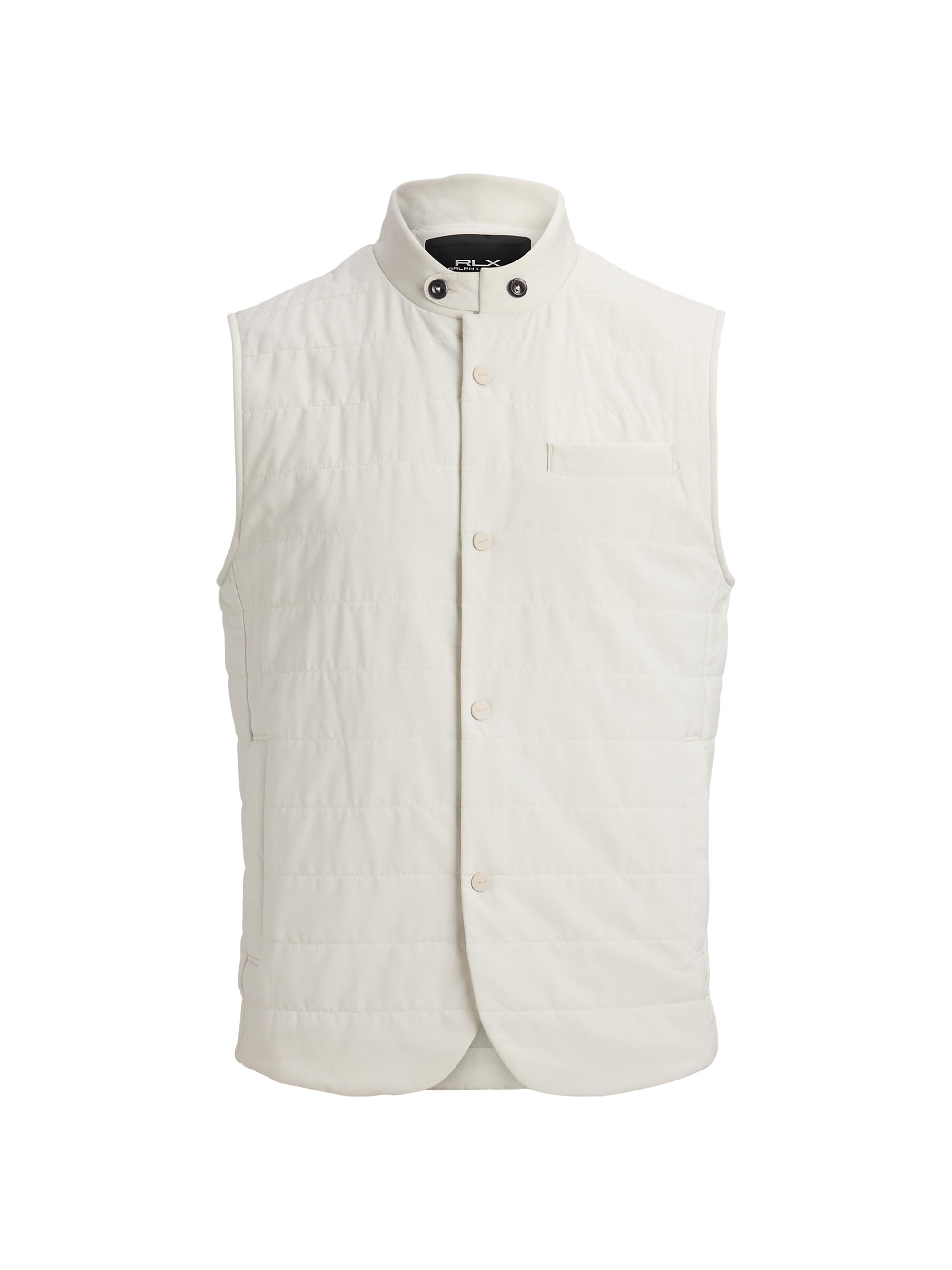 RLX Ralph Lauren Men's Tech Stretch Quilted Vest - Stone Pebble | Thumbnail 6