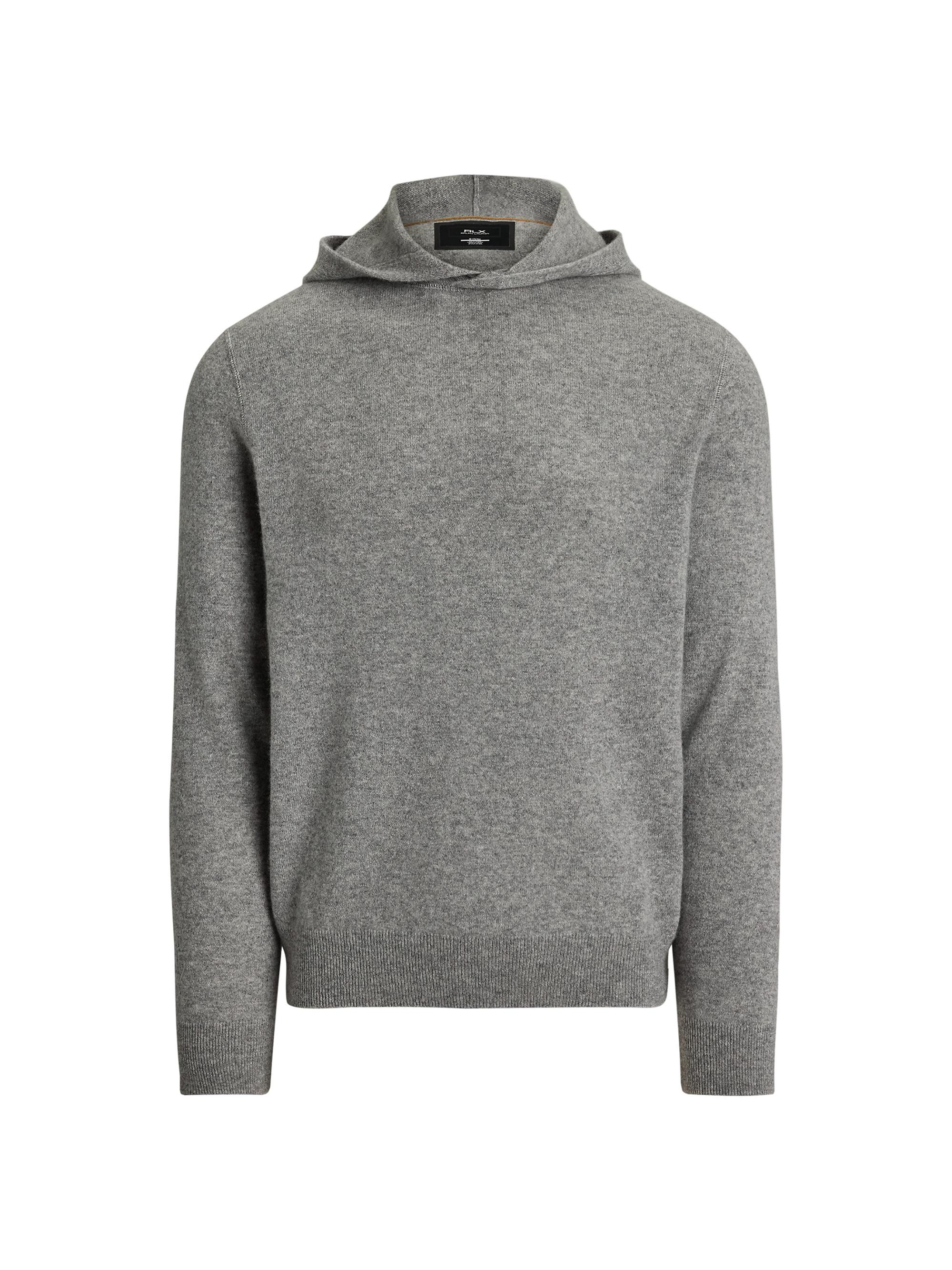 RLX Ralph Lauren Men's Cashmere Knit Hoodie - Refined Navy