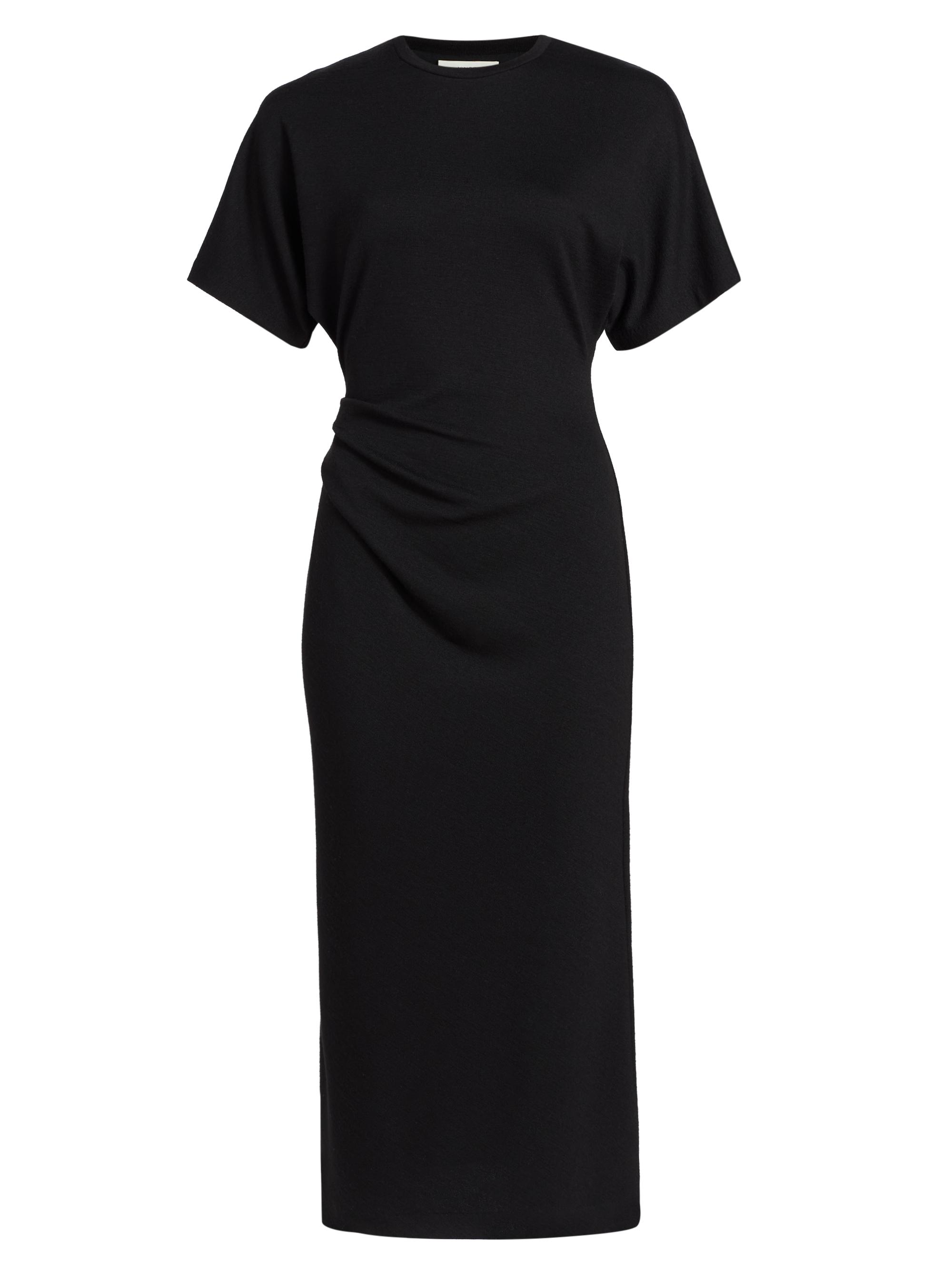 Aidan Mattox Bonded Crêpe Scarf Column Gown | Saks Fifth Avenue