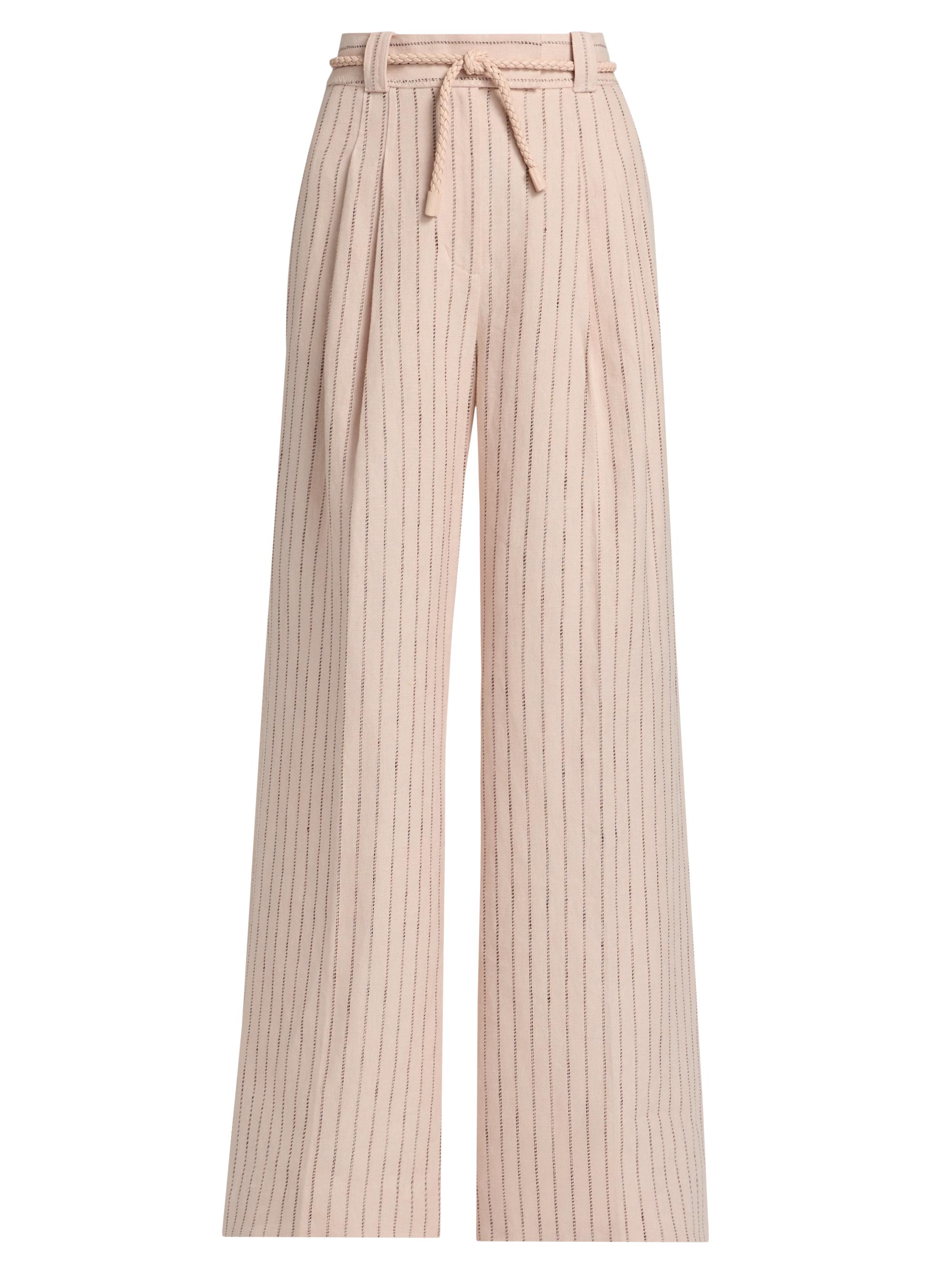Zimmermann Alchemy Linen Wide-Leg Pants