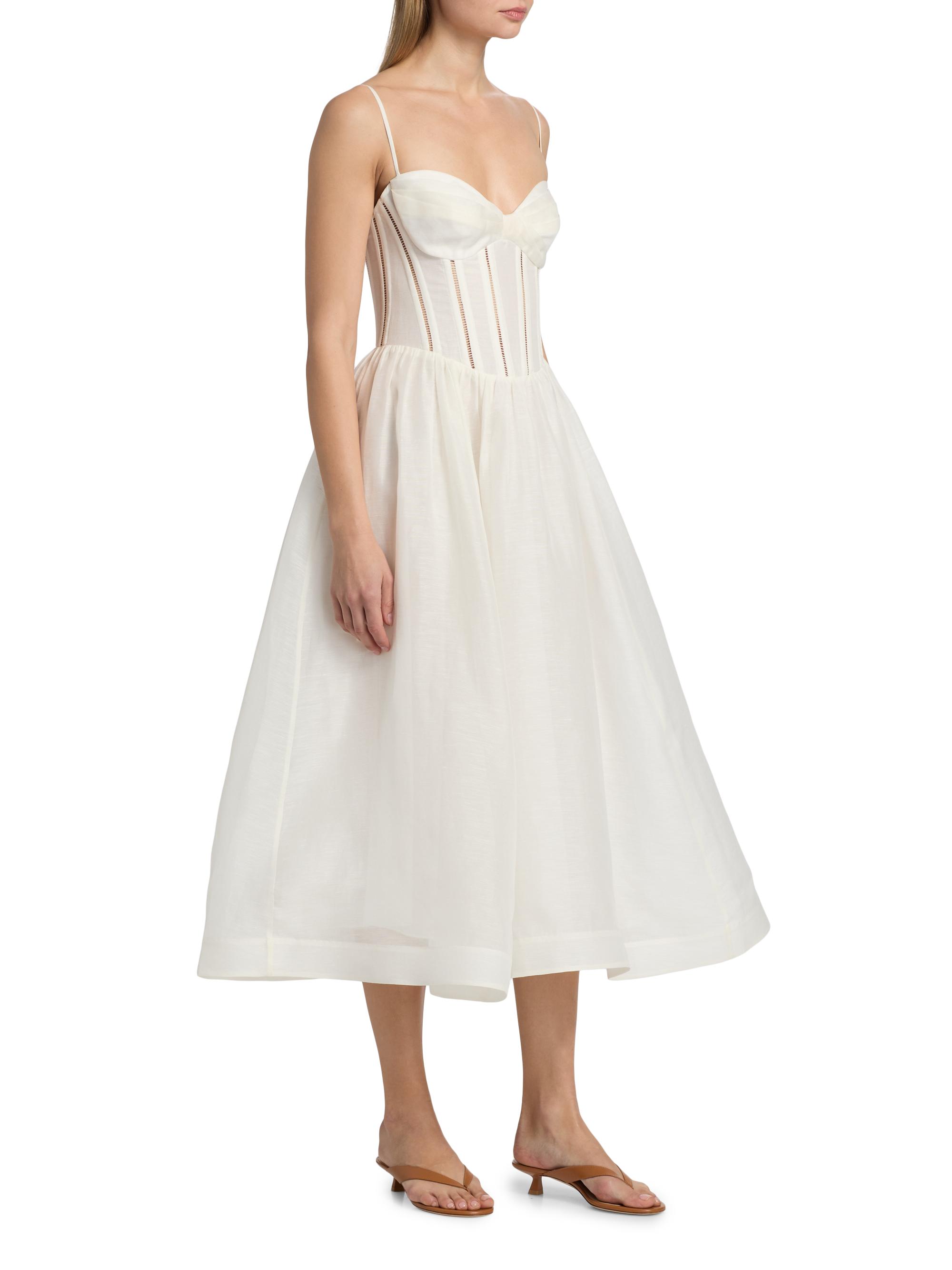 zimmerman corset dress Zimmermann Dawning Corset Dress Multi Hydrangea