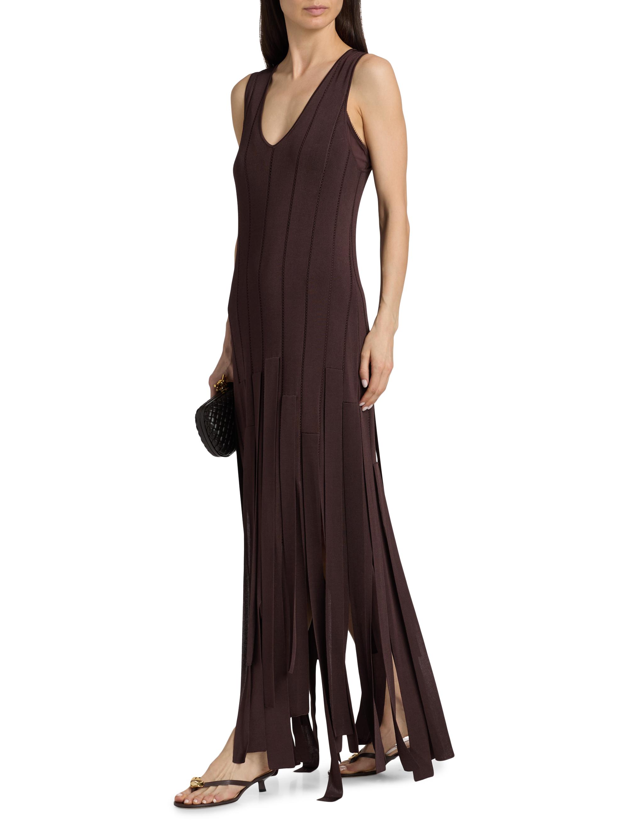 Zimmermann Luna Fringe Midi-Dress | Saks Fifth Avenue