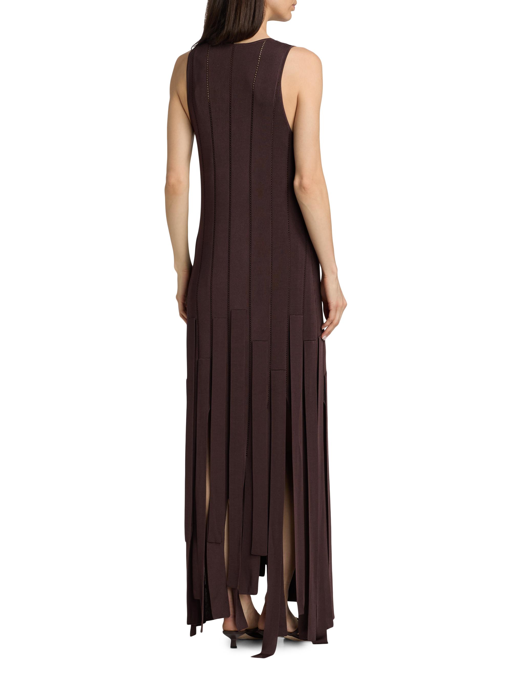 Zimmermann Luna Fringe Midi-Dress | Saks Fifth Avenue