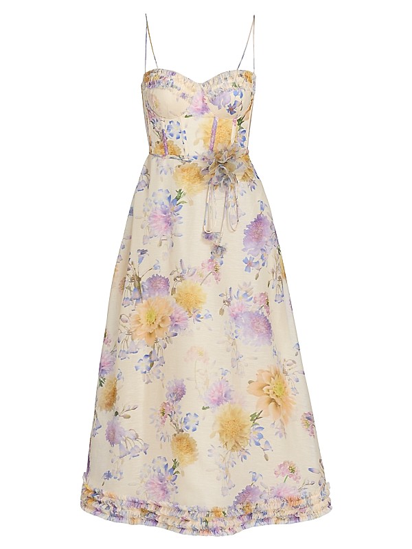 zimmermann dress silk NWT sueded one shoulder sz AU 2 The Sundance Scarf Dress in Spliced from our High Summer 2026 Collection Zimmermann Rebellion Sheath Dress |