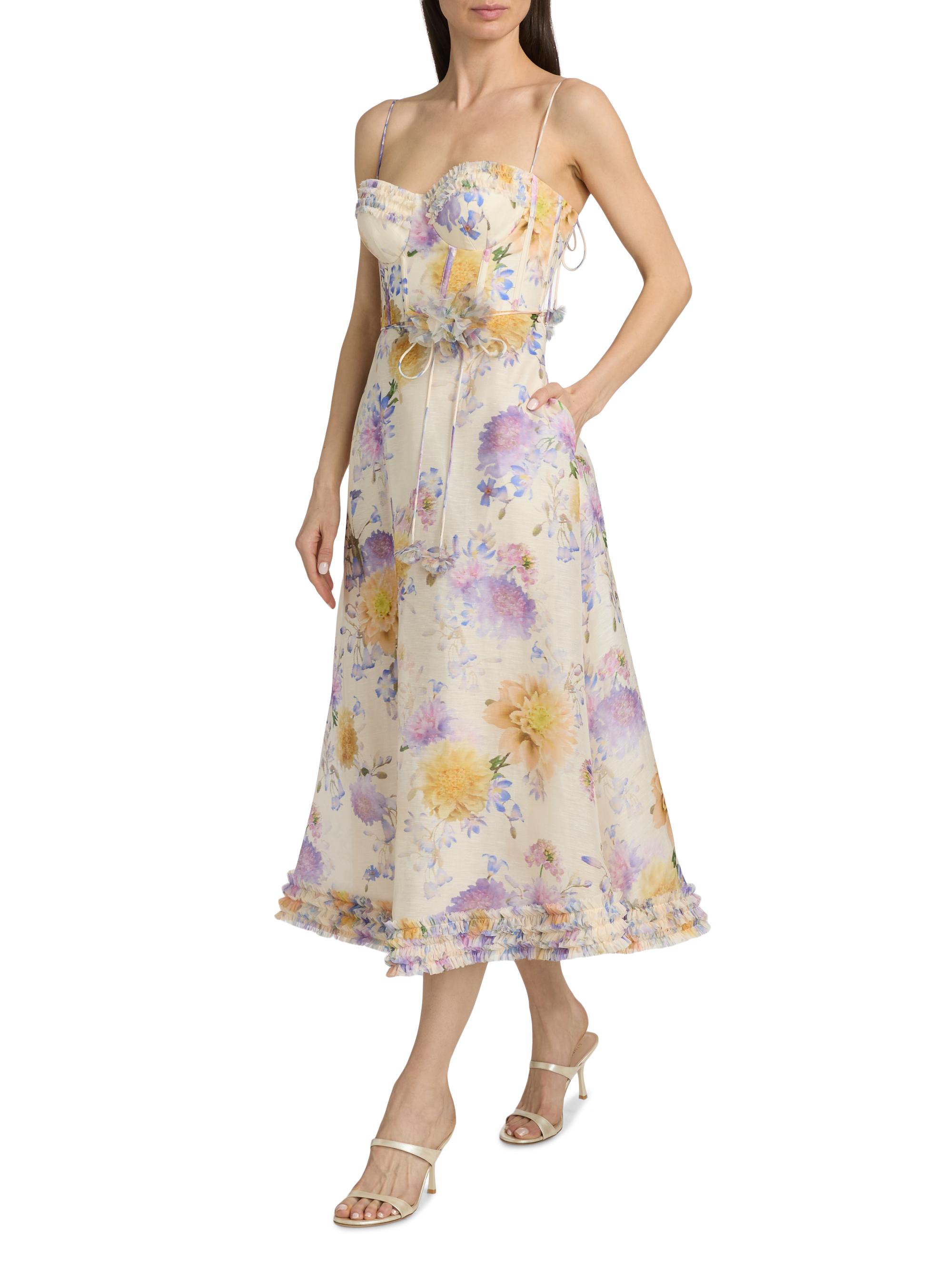 luna ruffle evening dress luna dress