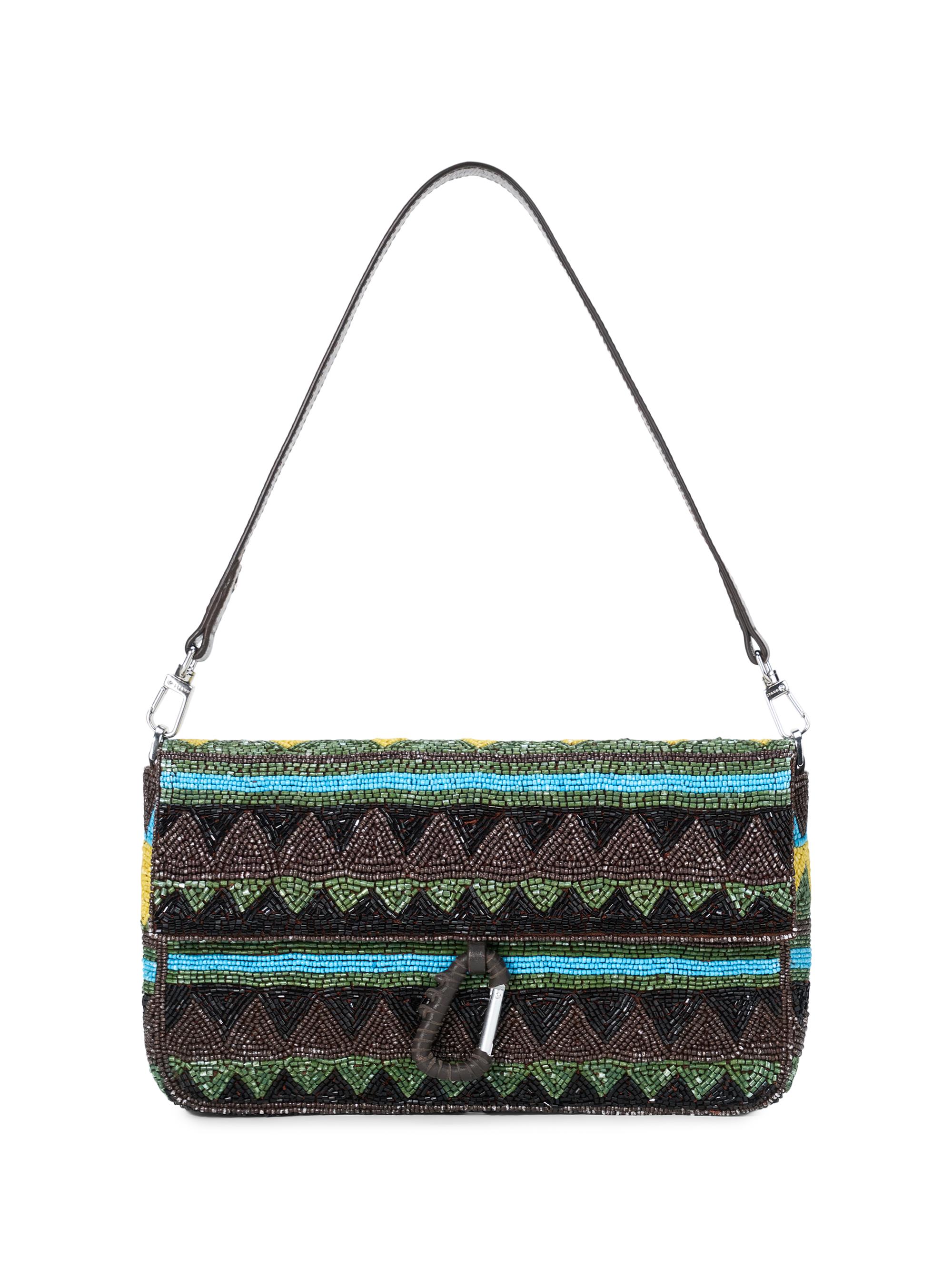 Staud Women's Timmy Beaded Shoulder Bag - Happy Sack