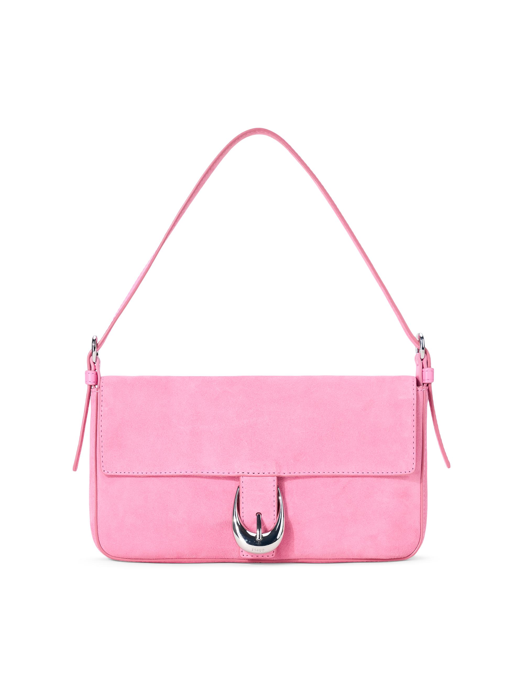 Staud Women's Harlow Leather Baguette - Orchid
