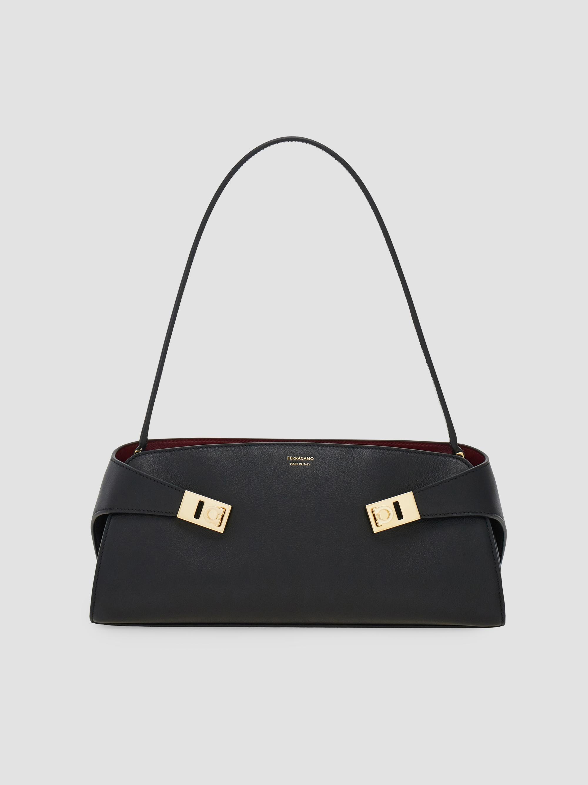 FERRAGAMO Studio Box Small Leather Top-Handle Bag | Saks Fifth Avenue