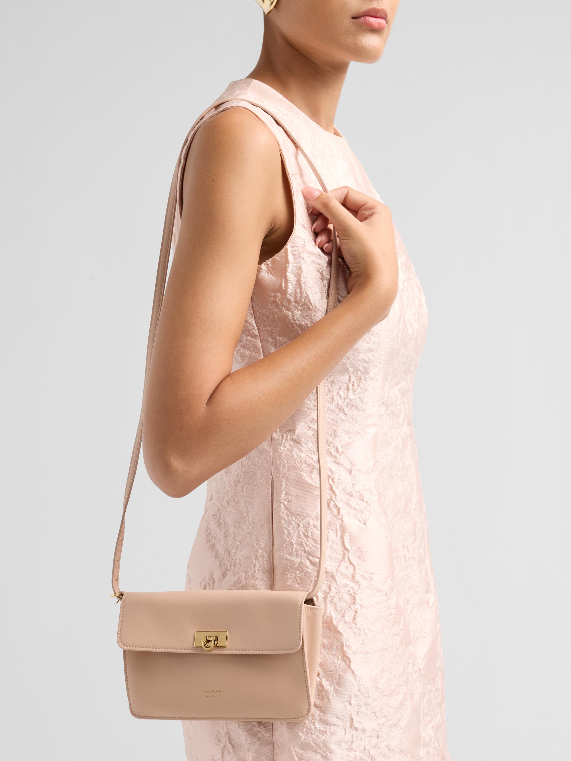 FERRAGAMO Harley Mini Gancini Leather Shoulder Bag | Saks Fifth Avenue