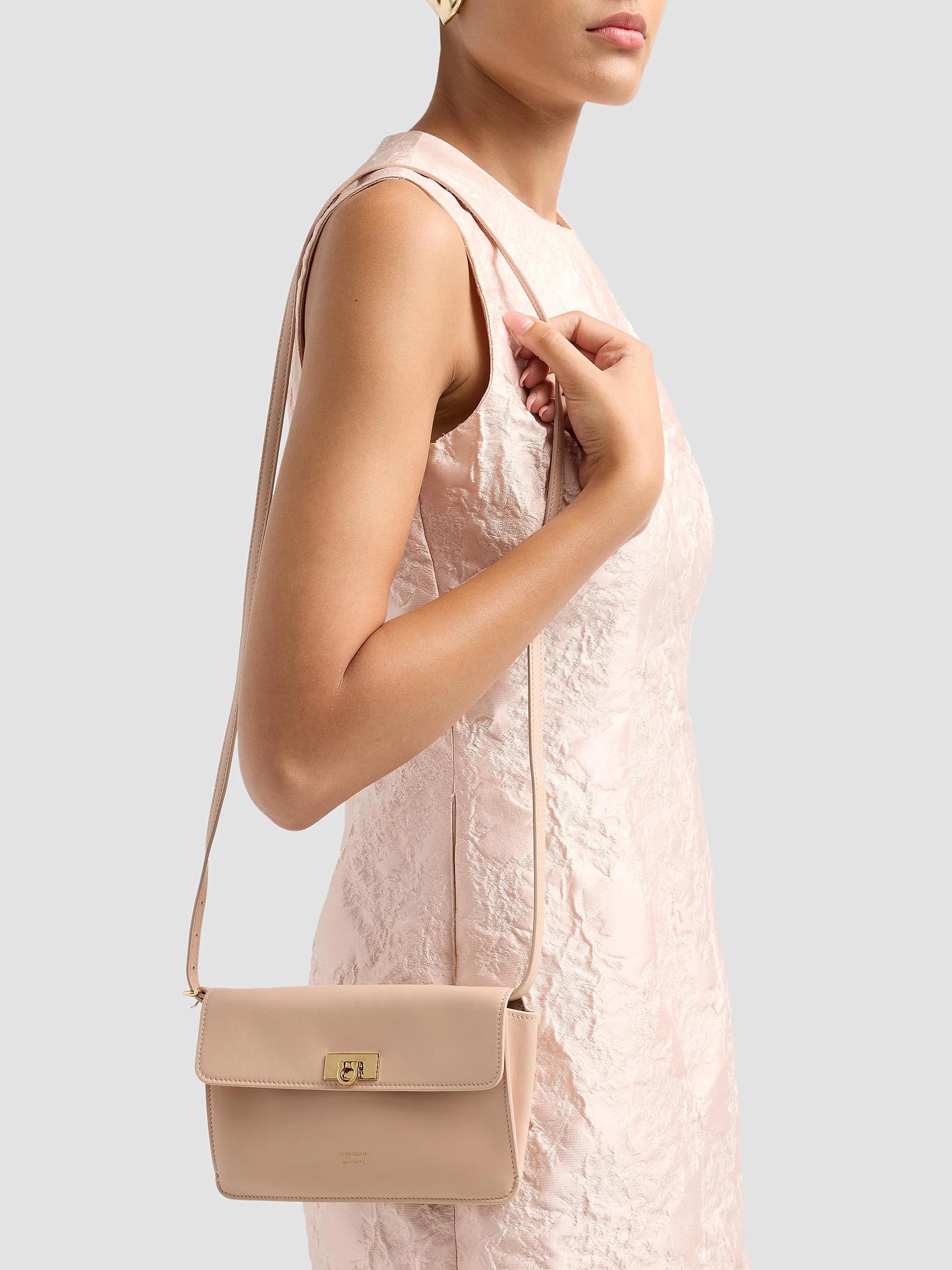 FERRAGAMO Harley Mini Leather Shoulder Bag | Saks Fifth Avenue