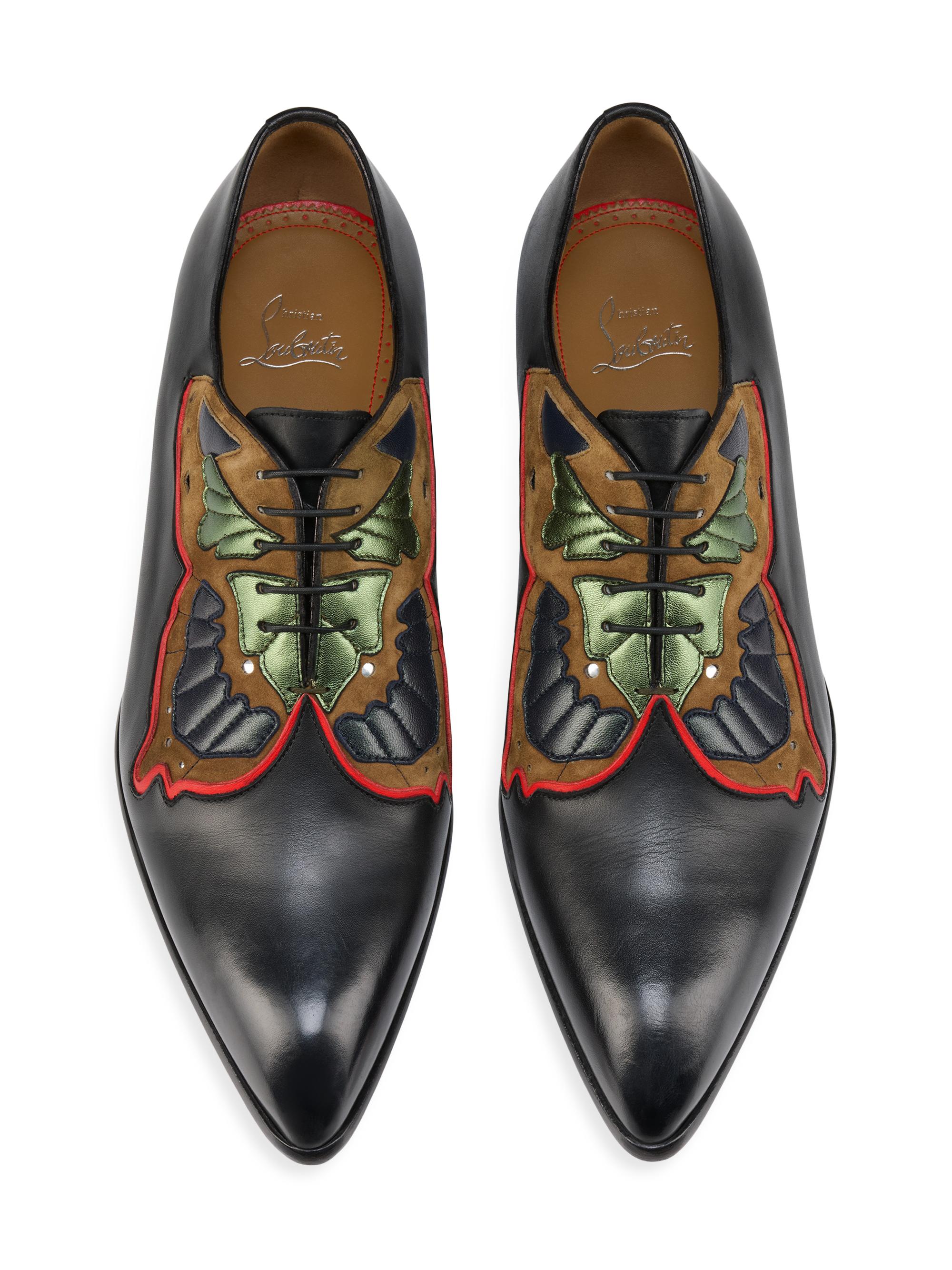 Christian Louboutin Farfaman Leather Oxfords | Saks Fifth Avenue