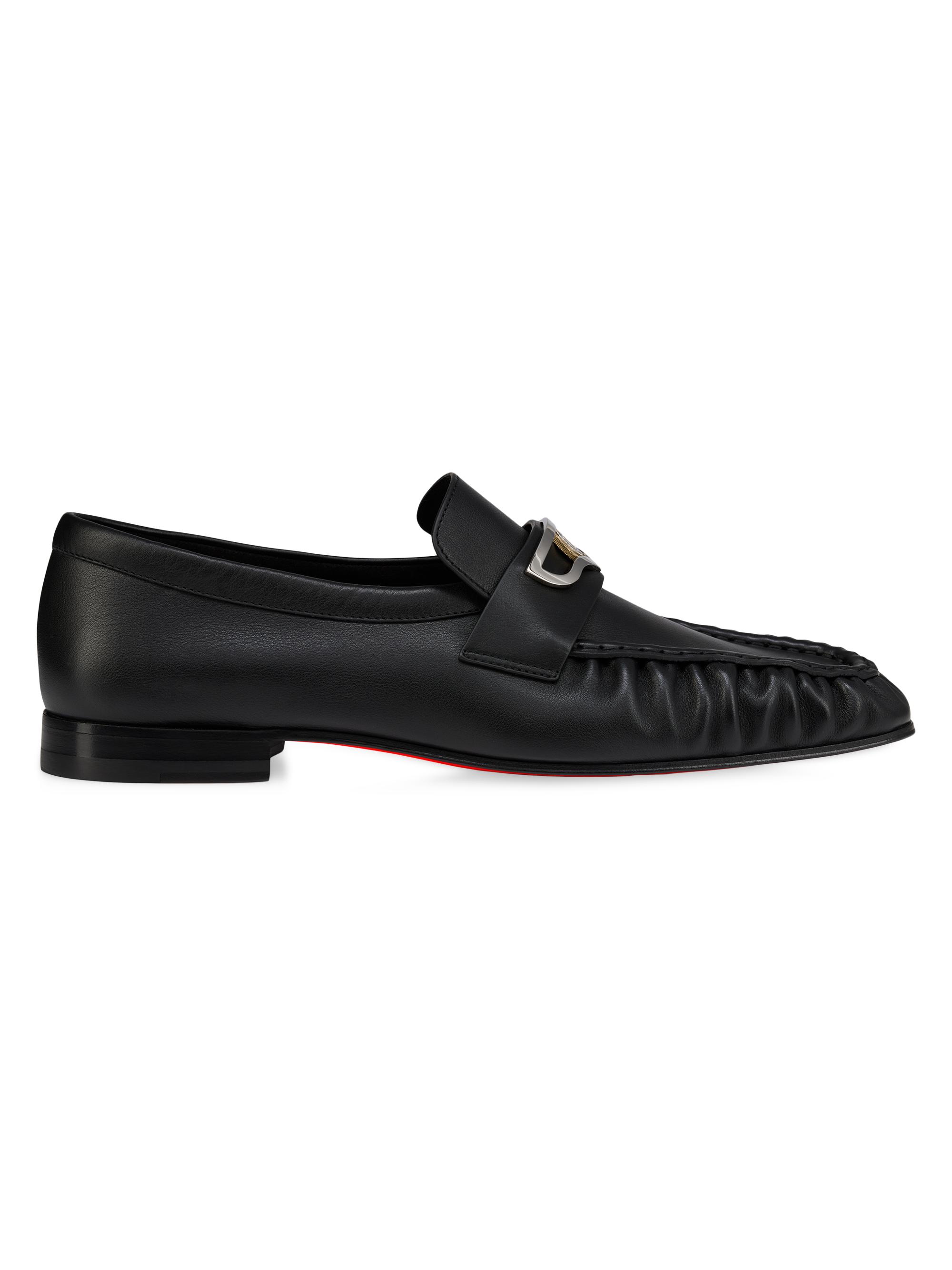 Christian Louboutin Penny Leather Loafers | Saks Fifth Avenue