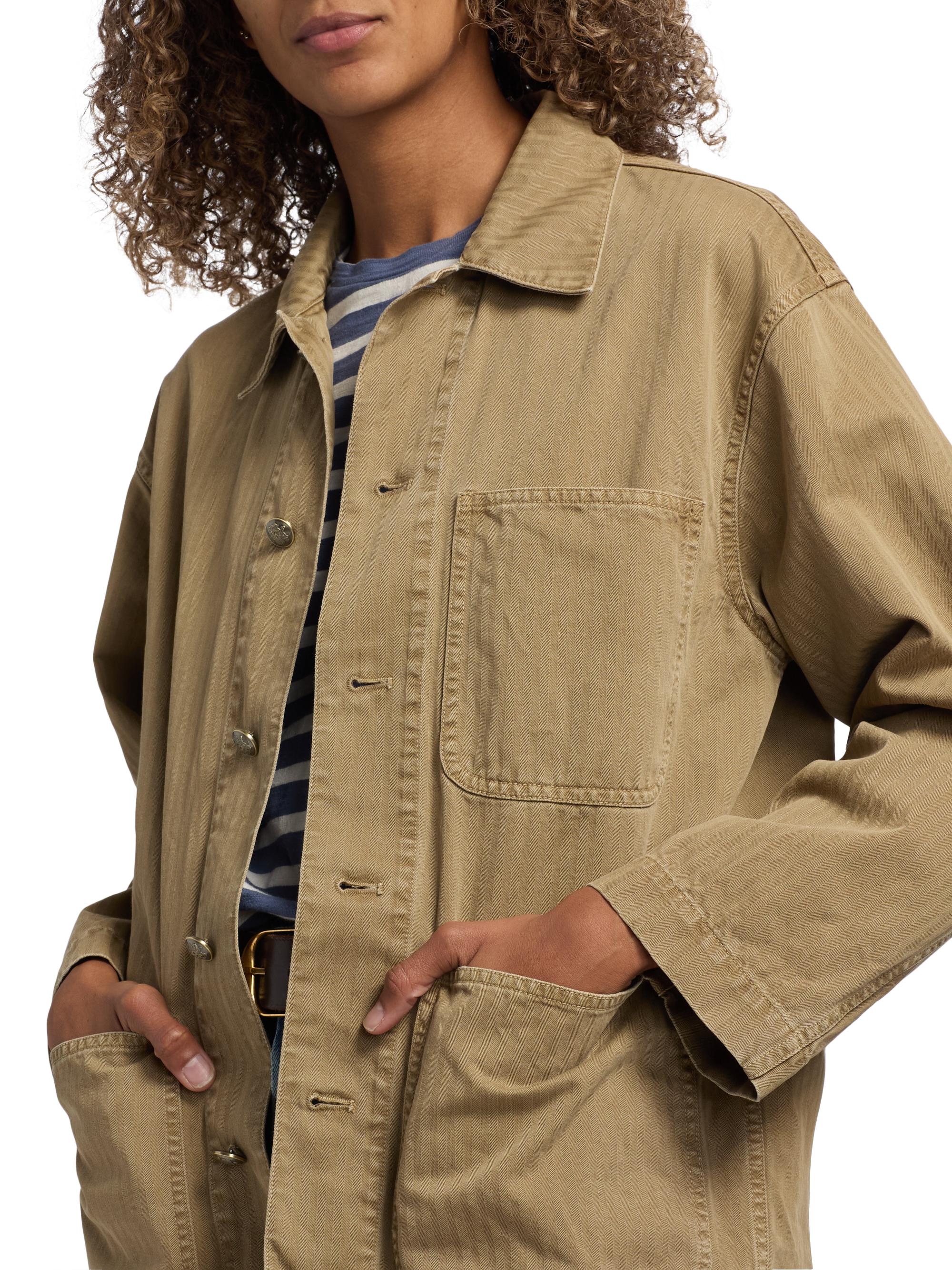 Nili Lotan Franklin Cotton Button-Front Jacket | Saks Fifth Avenue