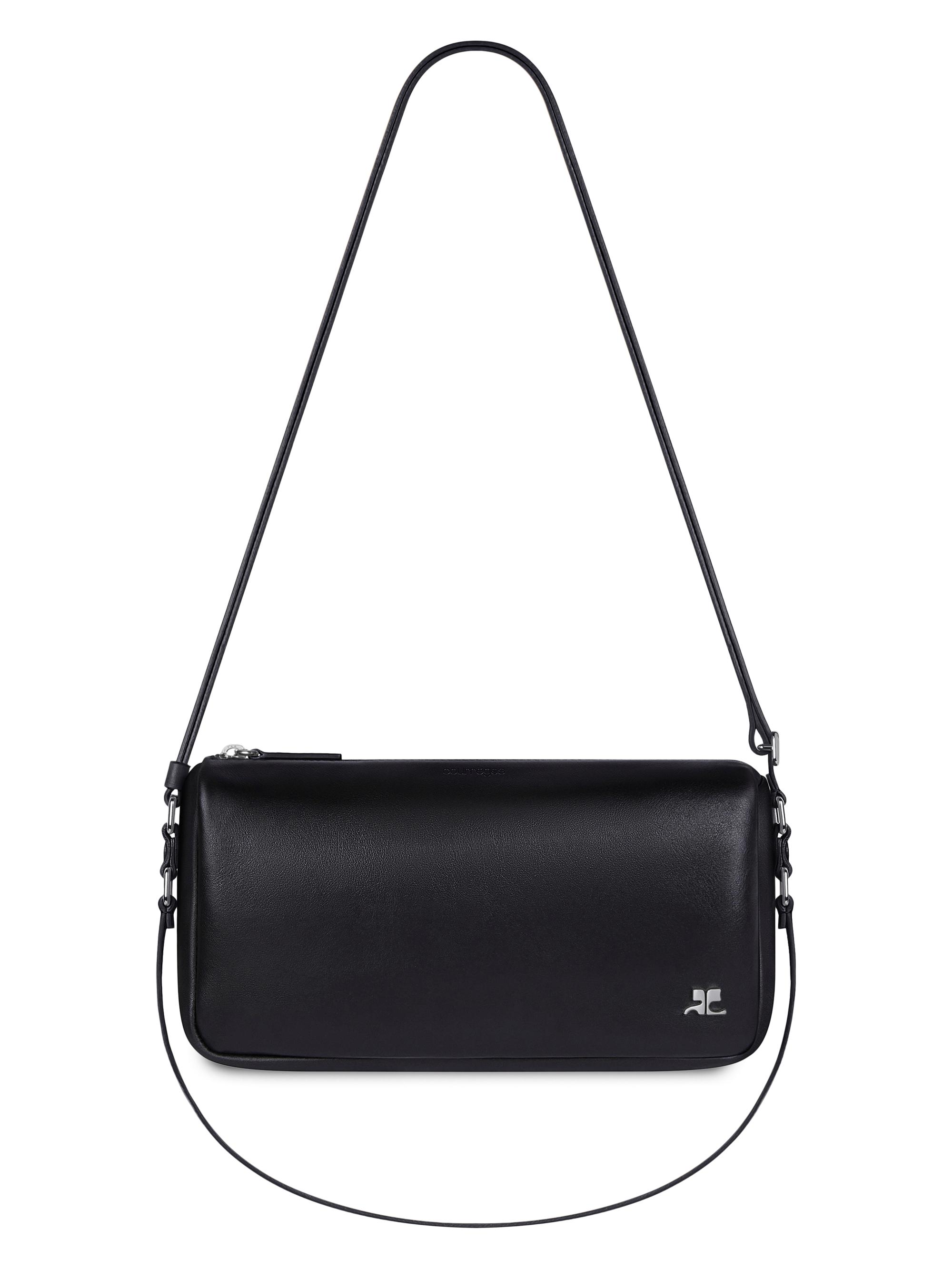 Courreges Women's Leather Camera Bag - Black