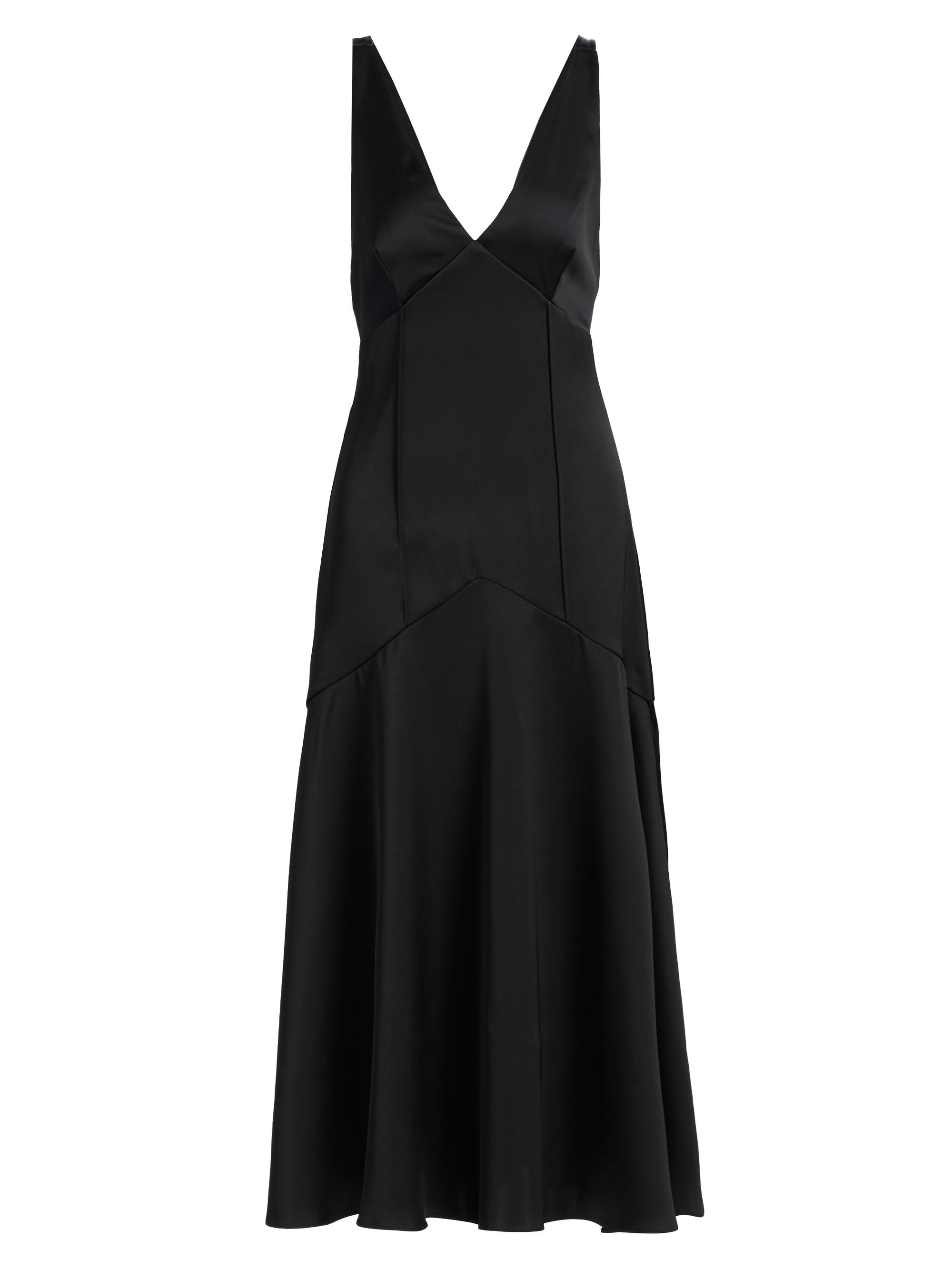 navy blue dress for baby girl Donna Karan Women's Metallic Brocade Gown