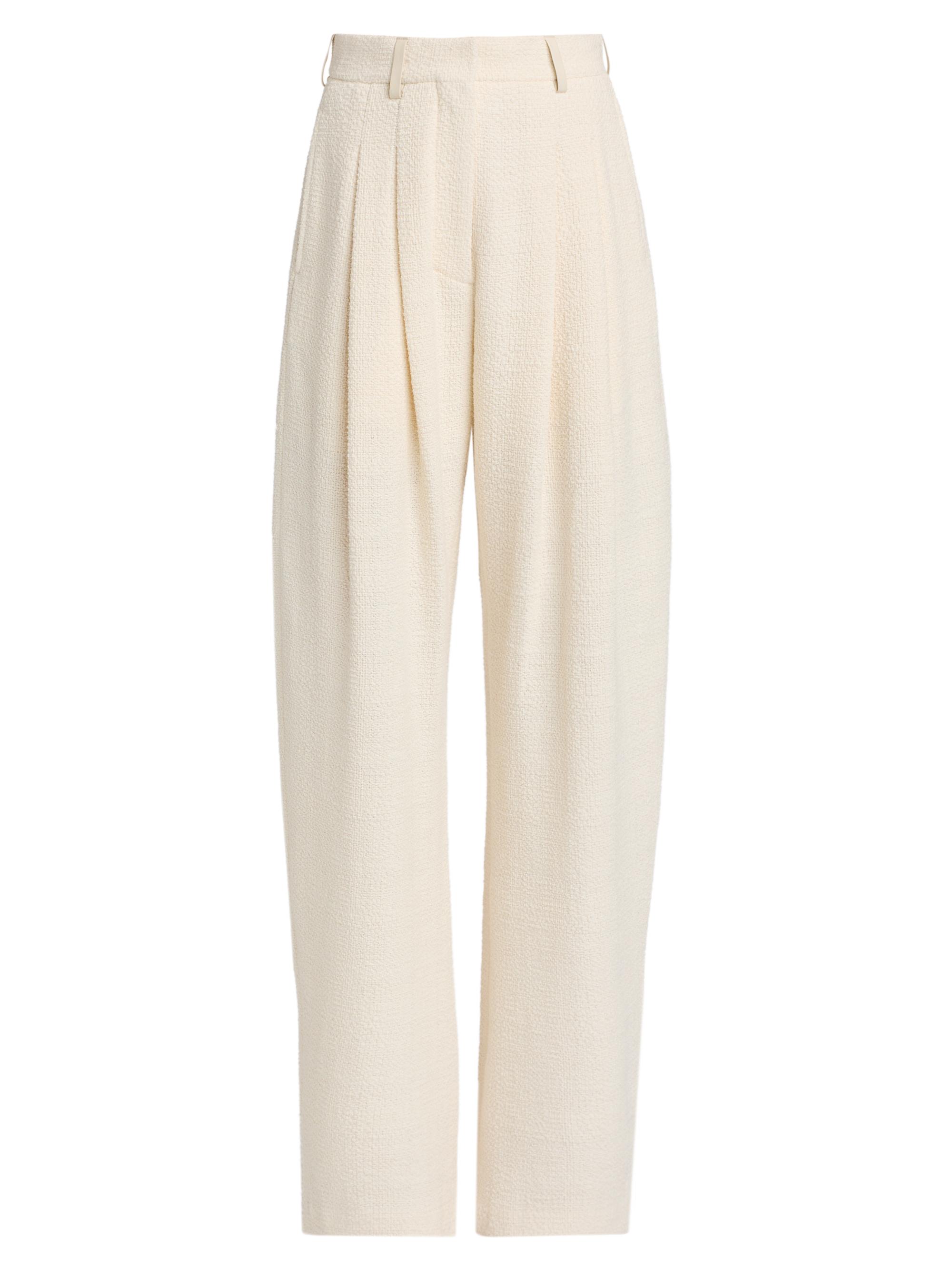 L'AGENCE Aki Pleated Skirt-Front Pants | Saks Fifth Avenue