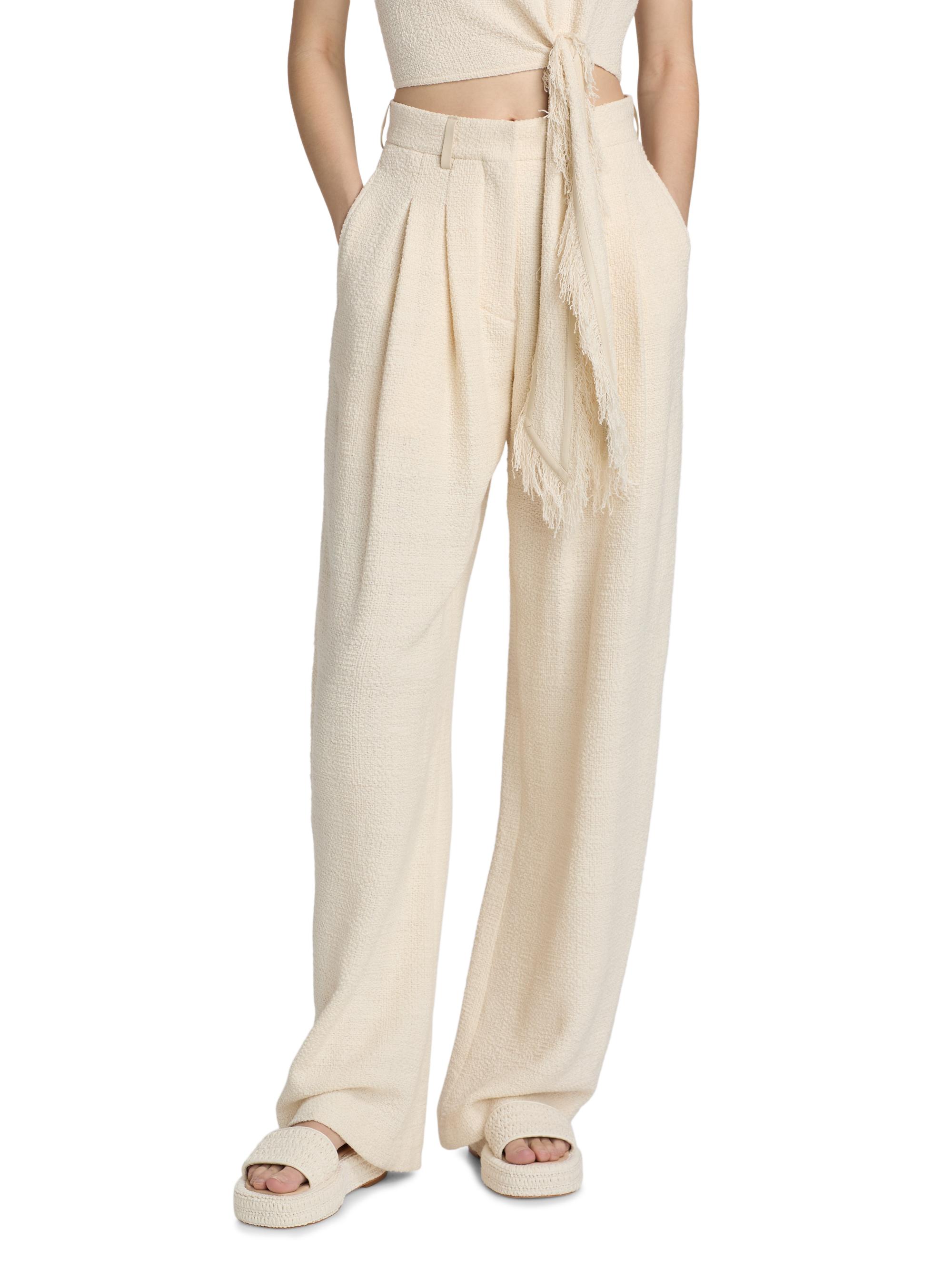 Nanushka Women's Seka Cotton-Blend Tapered Leg Pants - | Thumbnail 3
