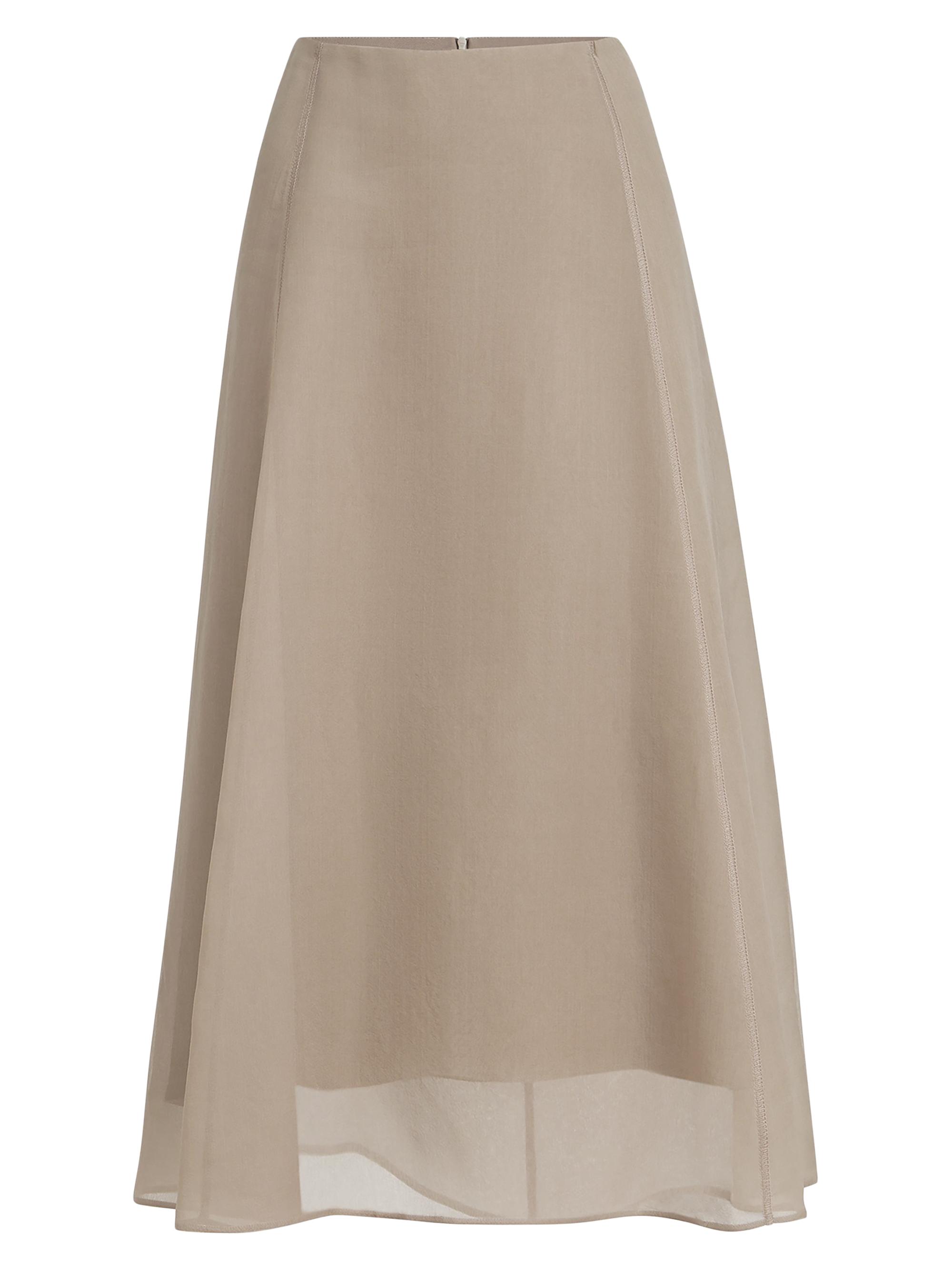 Women’s Crispy Silk Circle Skirt – Rope – Size 12