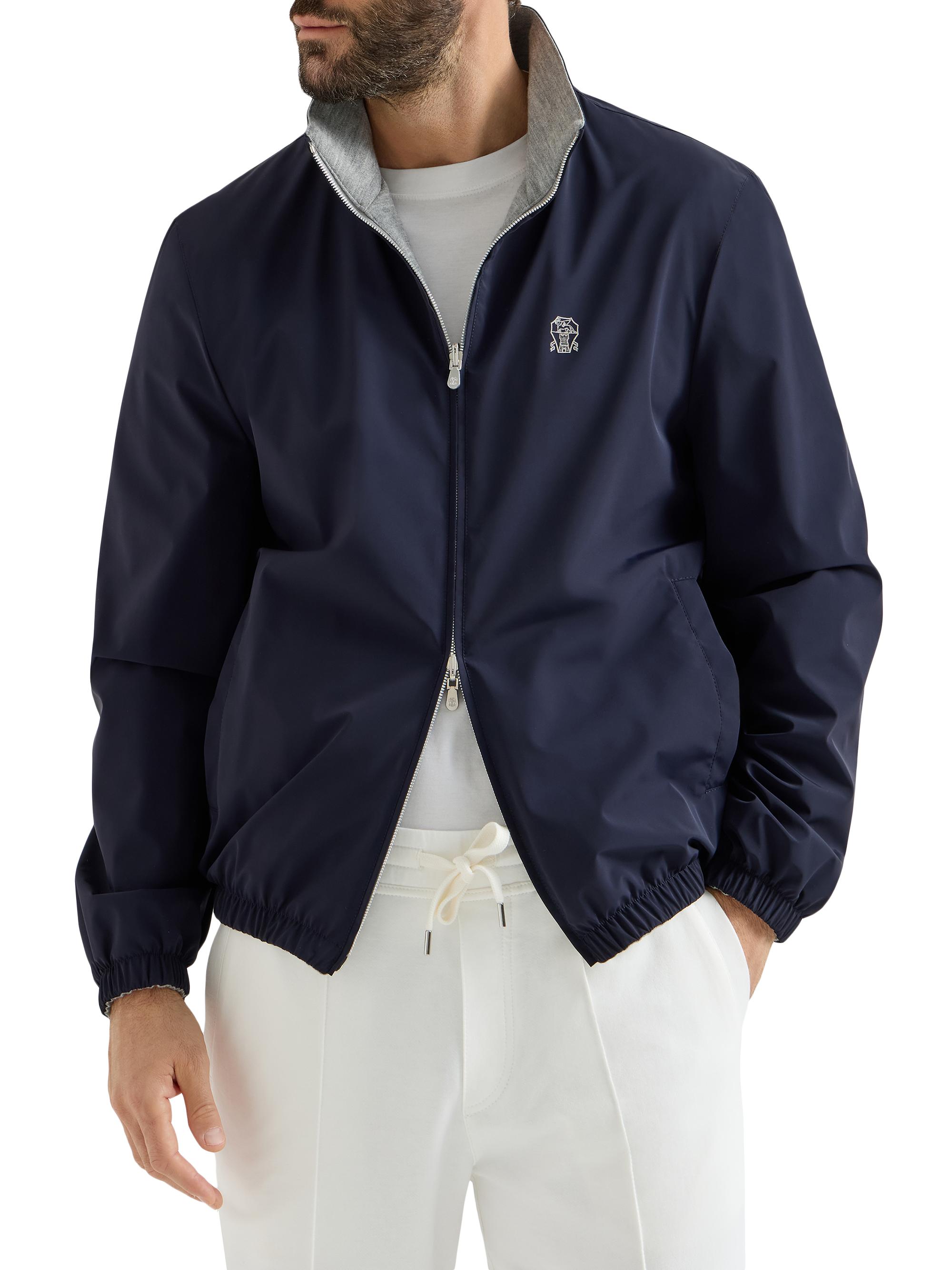 Brunello Cucinelli Bonded Nylon Reversible Outerwear Jacket | Saks