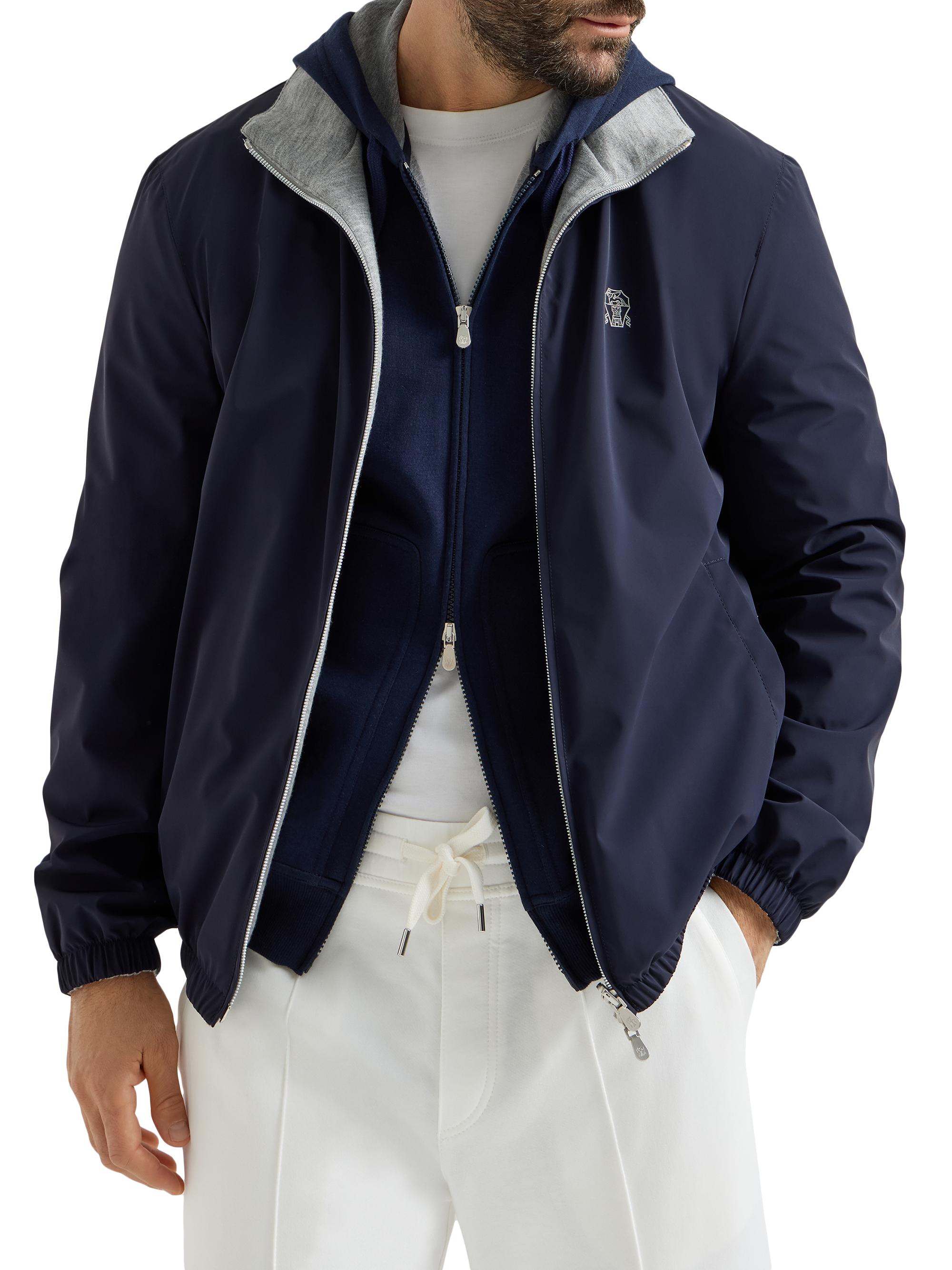 Brunello Cucinelli Bonded Nylon Reversible Outerwear Jacket | Saks