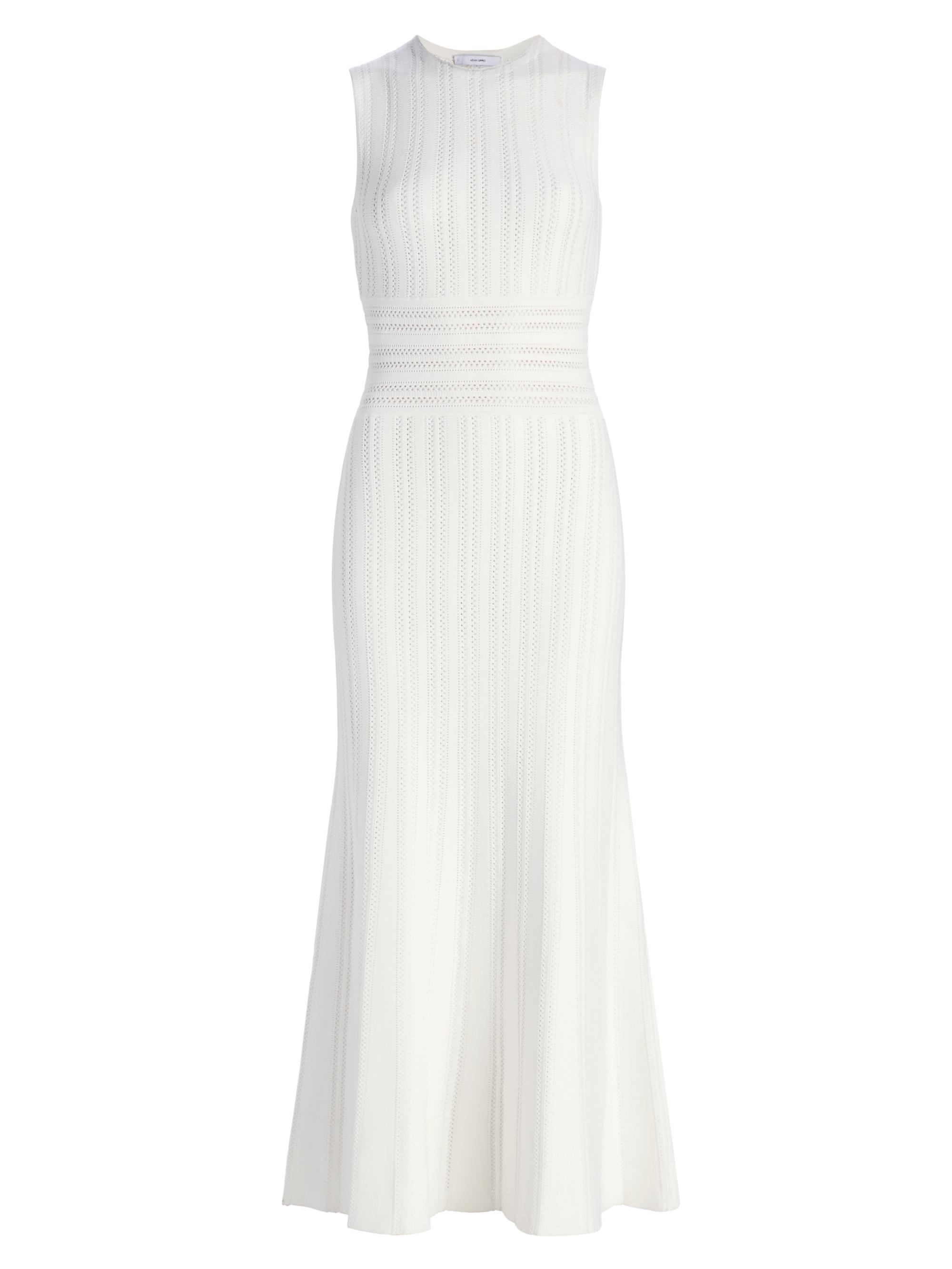 Sloan Compact Jacquard Midi-Dress