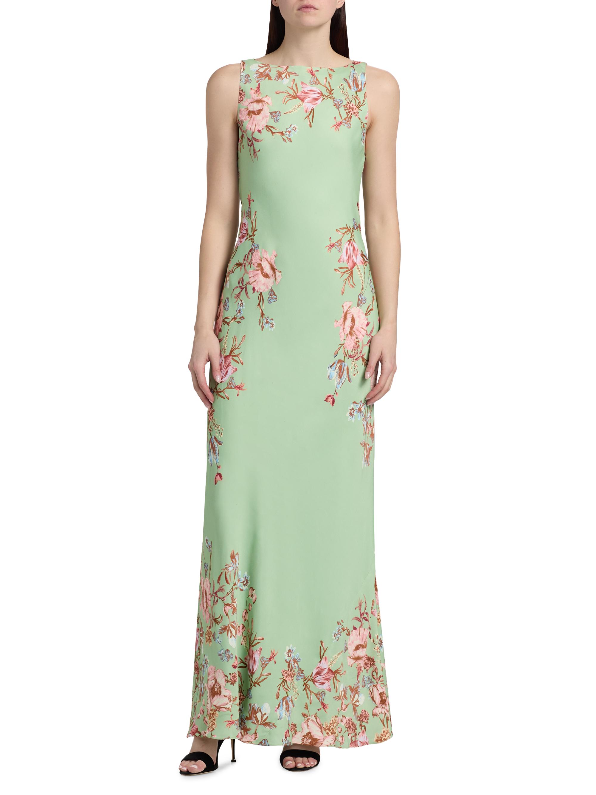 Hemant & Nandita Floral Bias-Cut Maxi Dress | Saks Fifth Avenue
